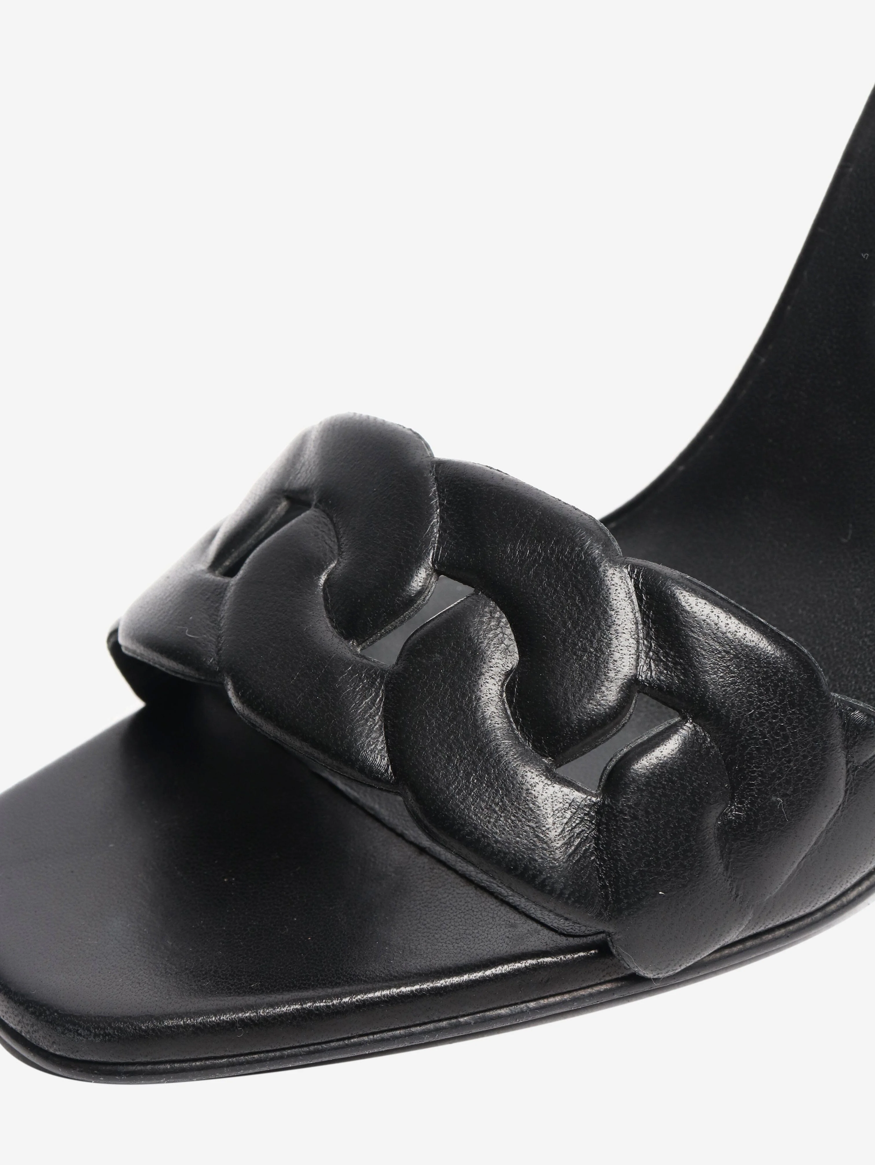 Black Gala leather sandal heels - size EU 39 - Image 3