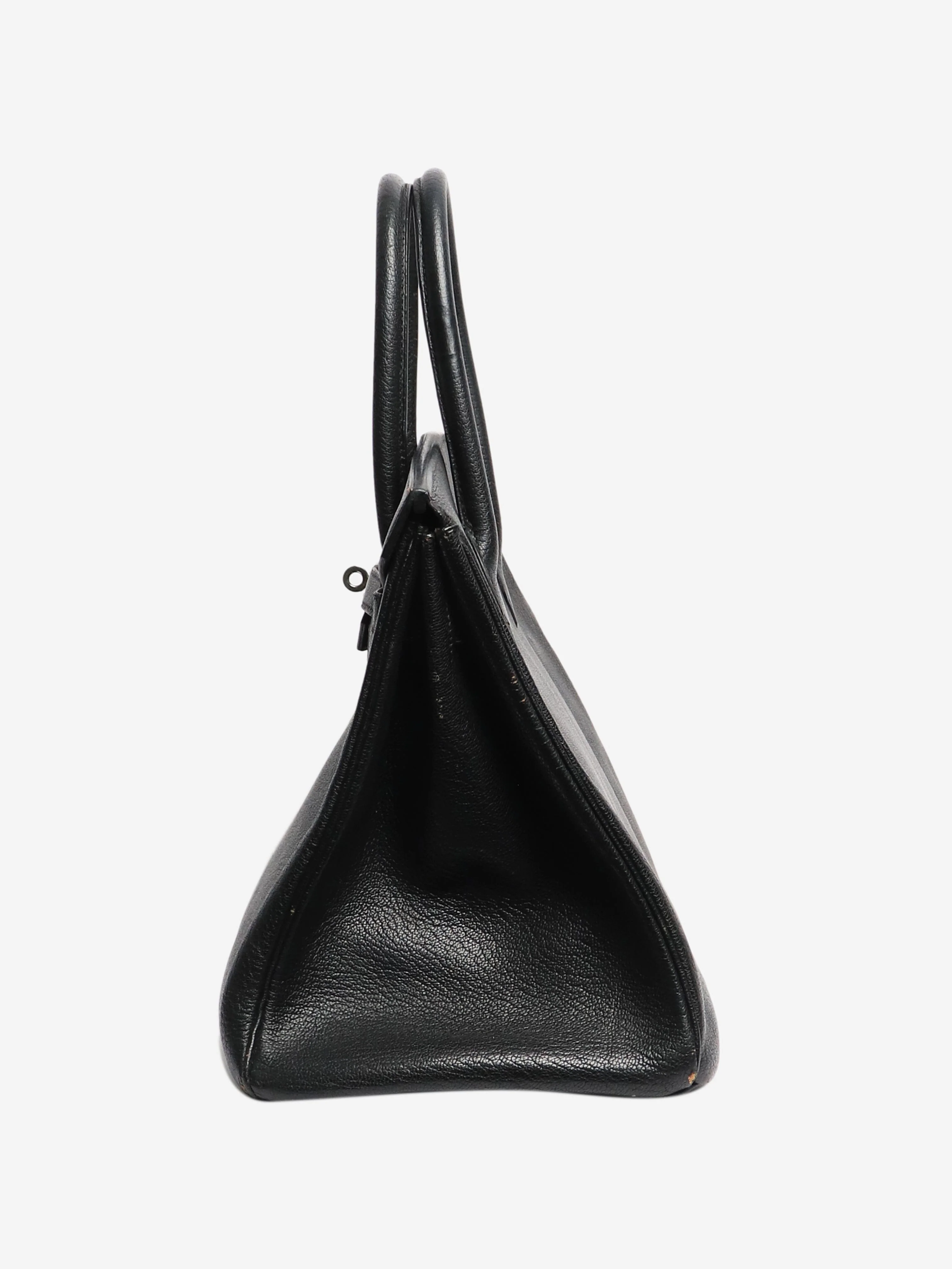 Noir vintage 1999 Birkin 35 bag - Image 2