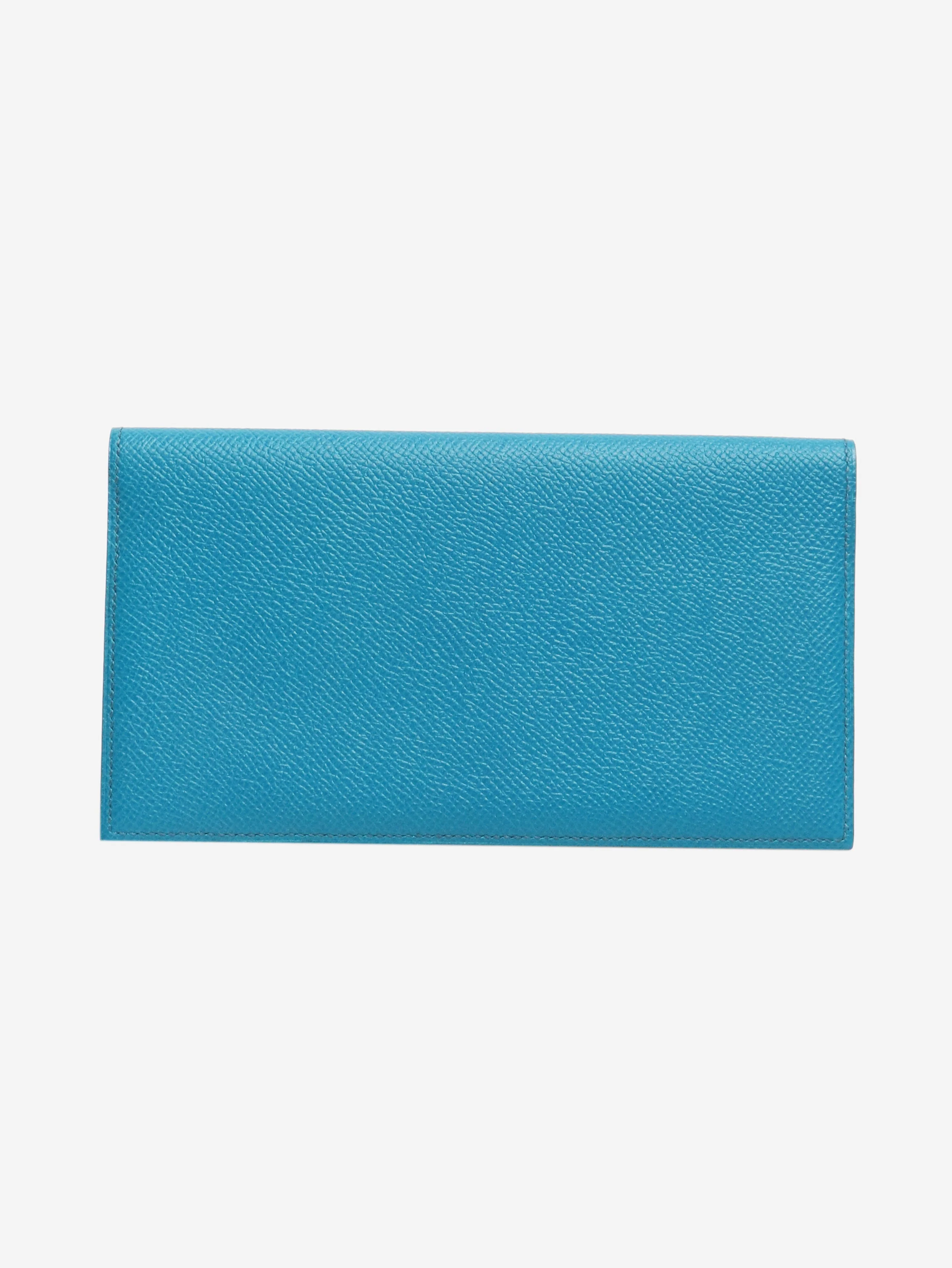 Blue bifold long wallet - Image 2