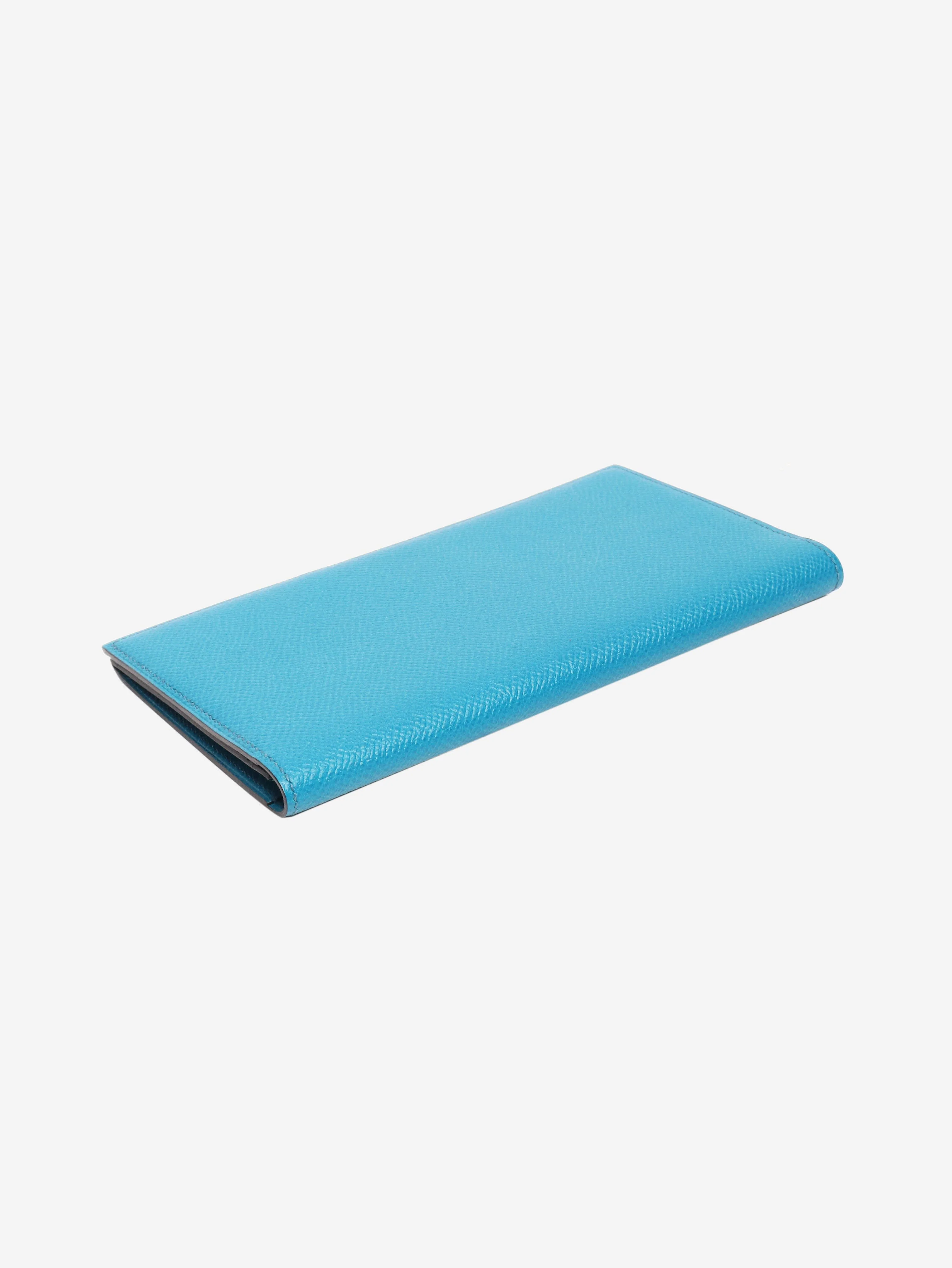 Blue bifold long wallet - Image 4