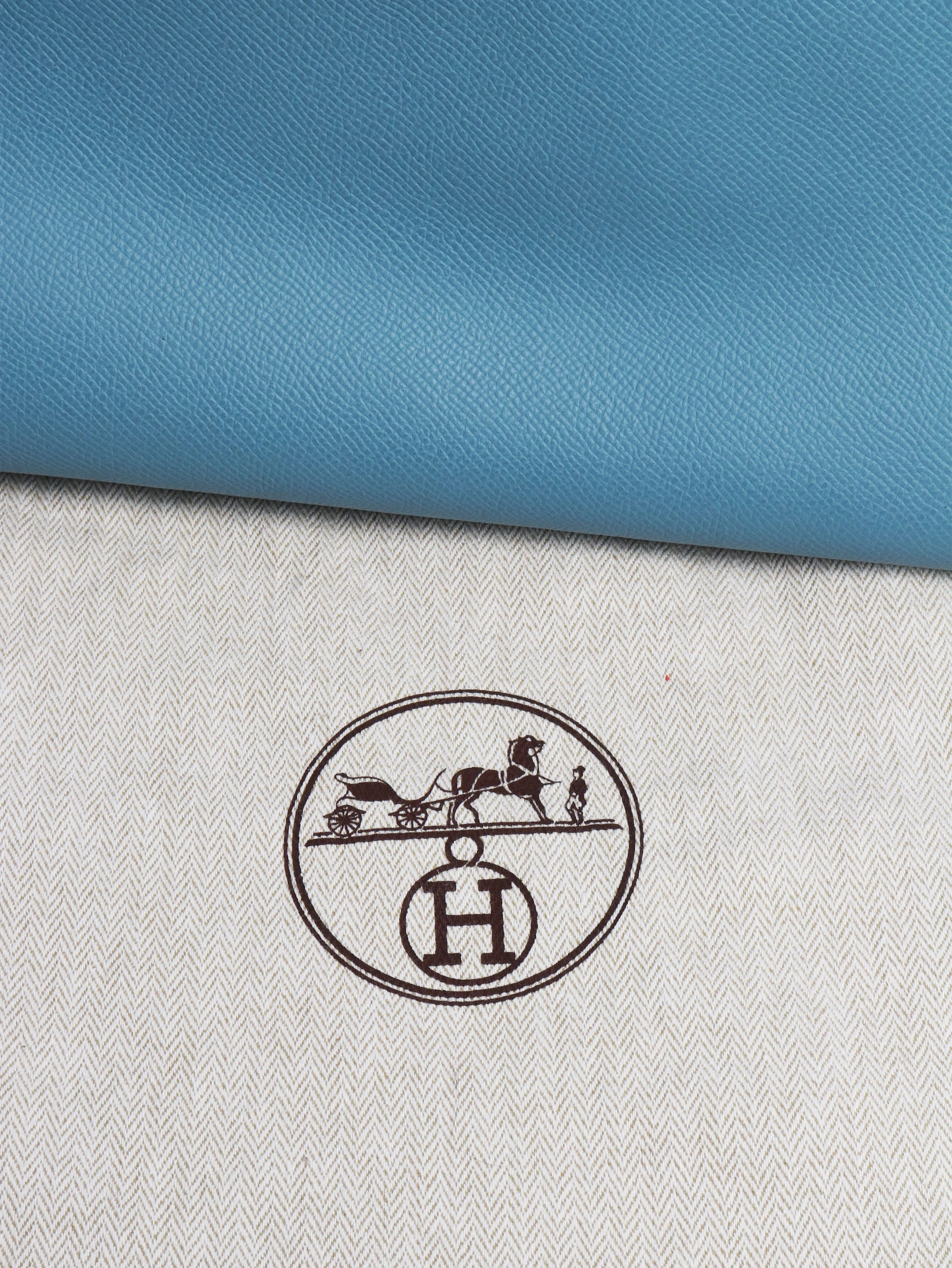 Blue birkin 35 epsom leather - Image 9