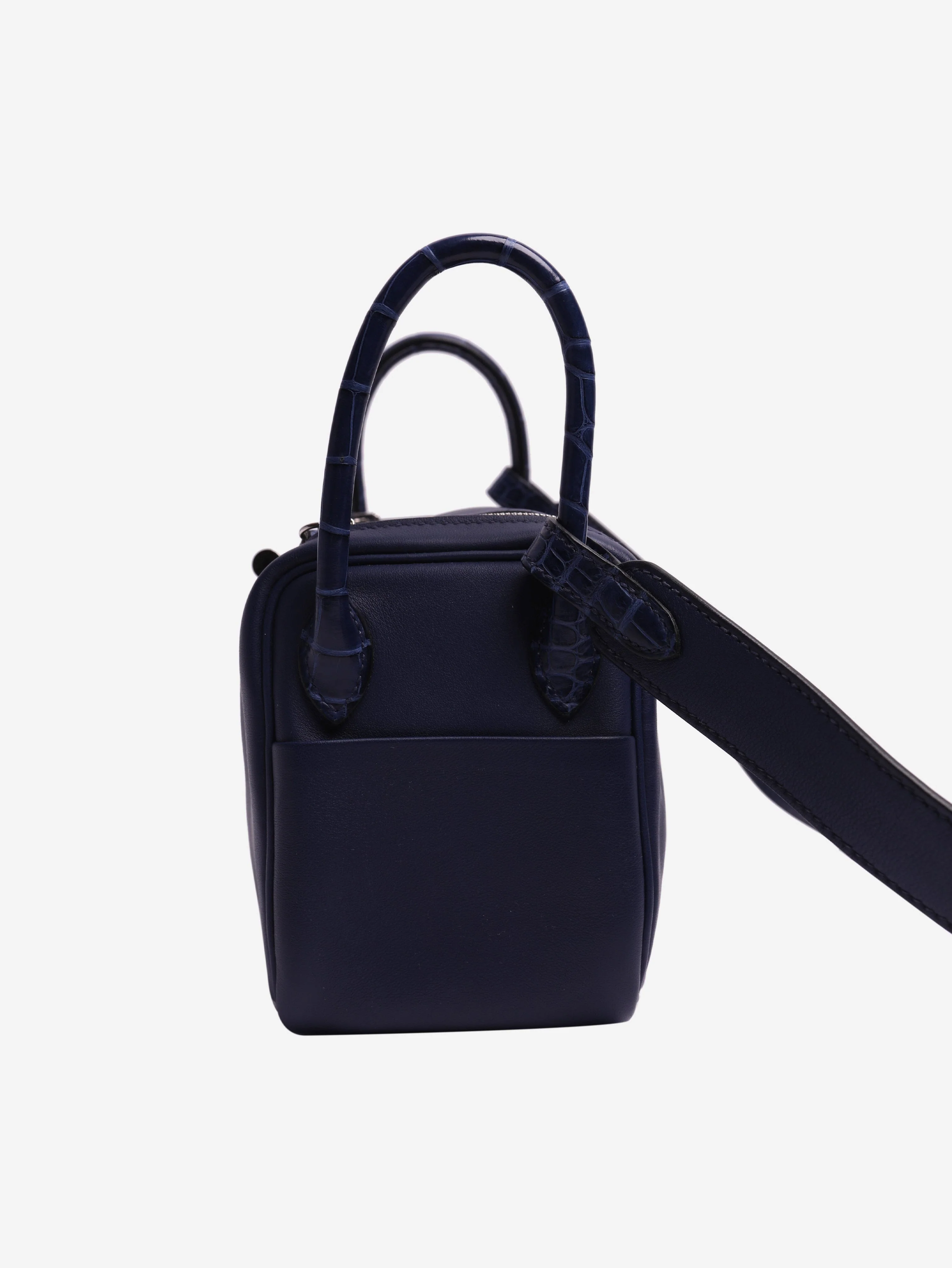 Dark blue Lindy mini bag - Image 4
