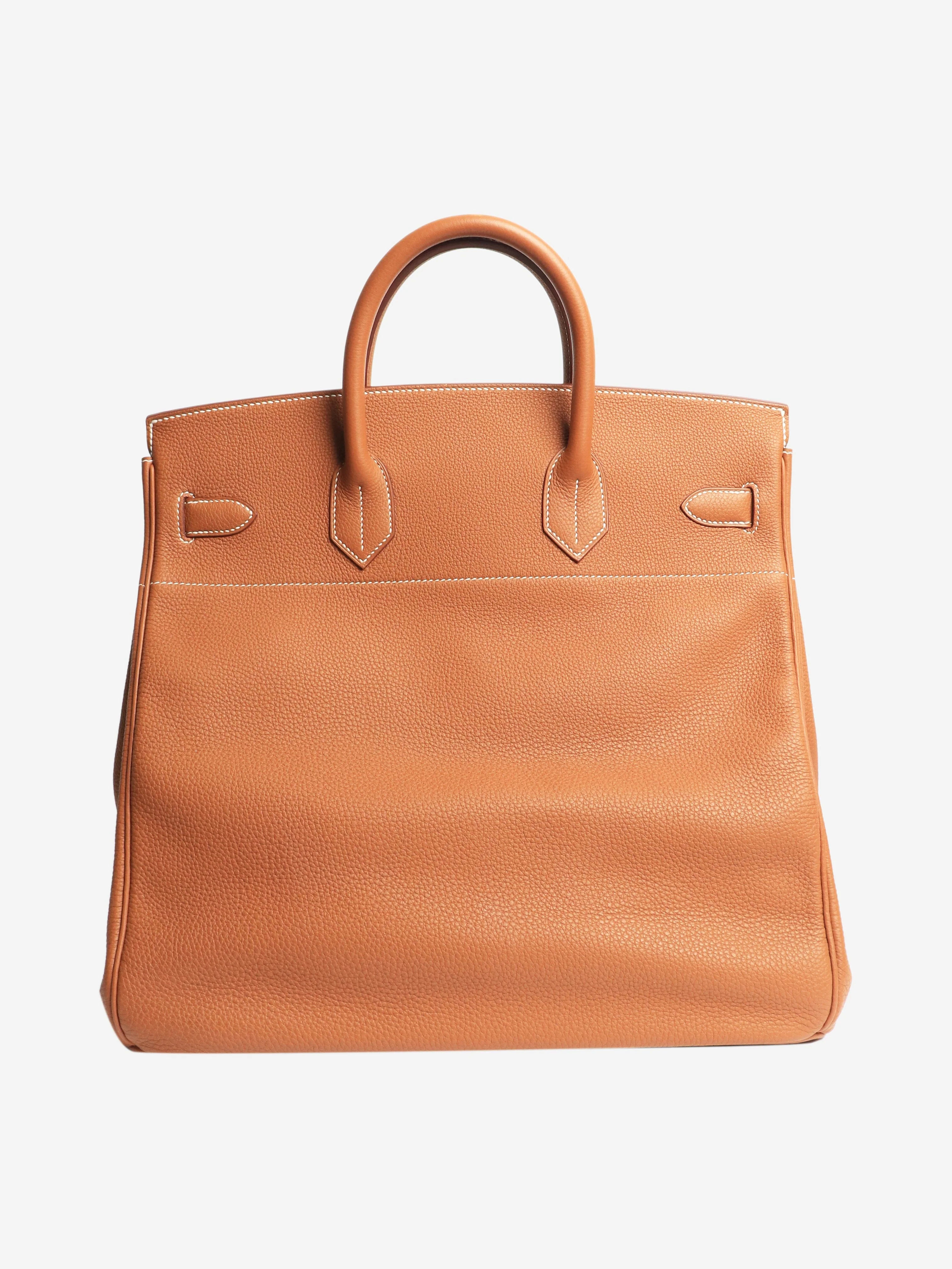 Gold HAC Birkin 40 bag in Togo leather - Image 3