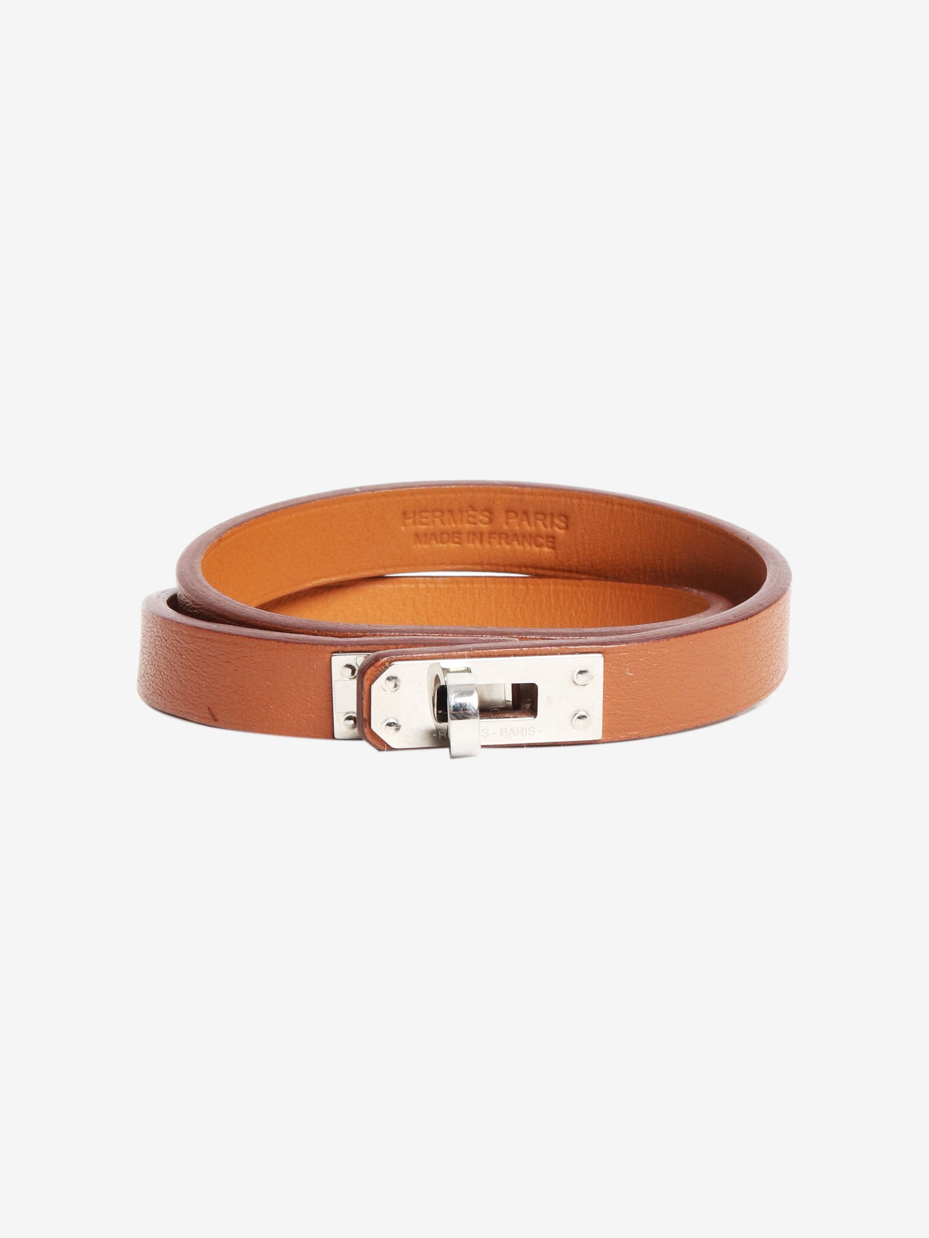 Gold mini Kelly Double Tour bracelet