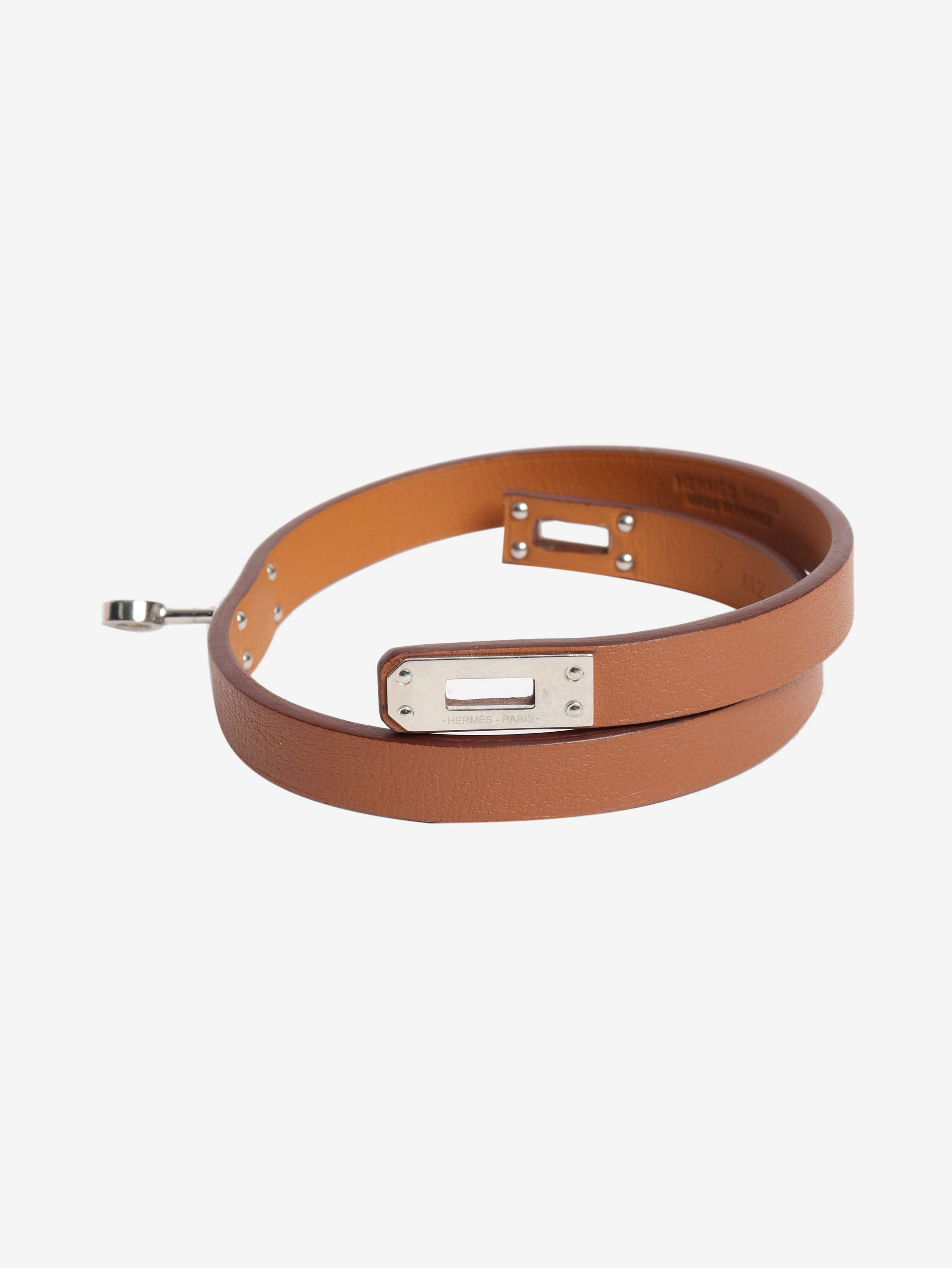 Gold mini Kelly Double Tour bracelet - Image 3