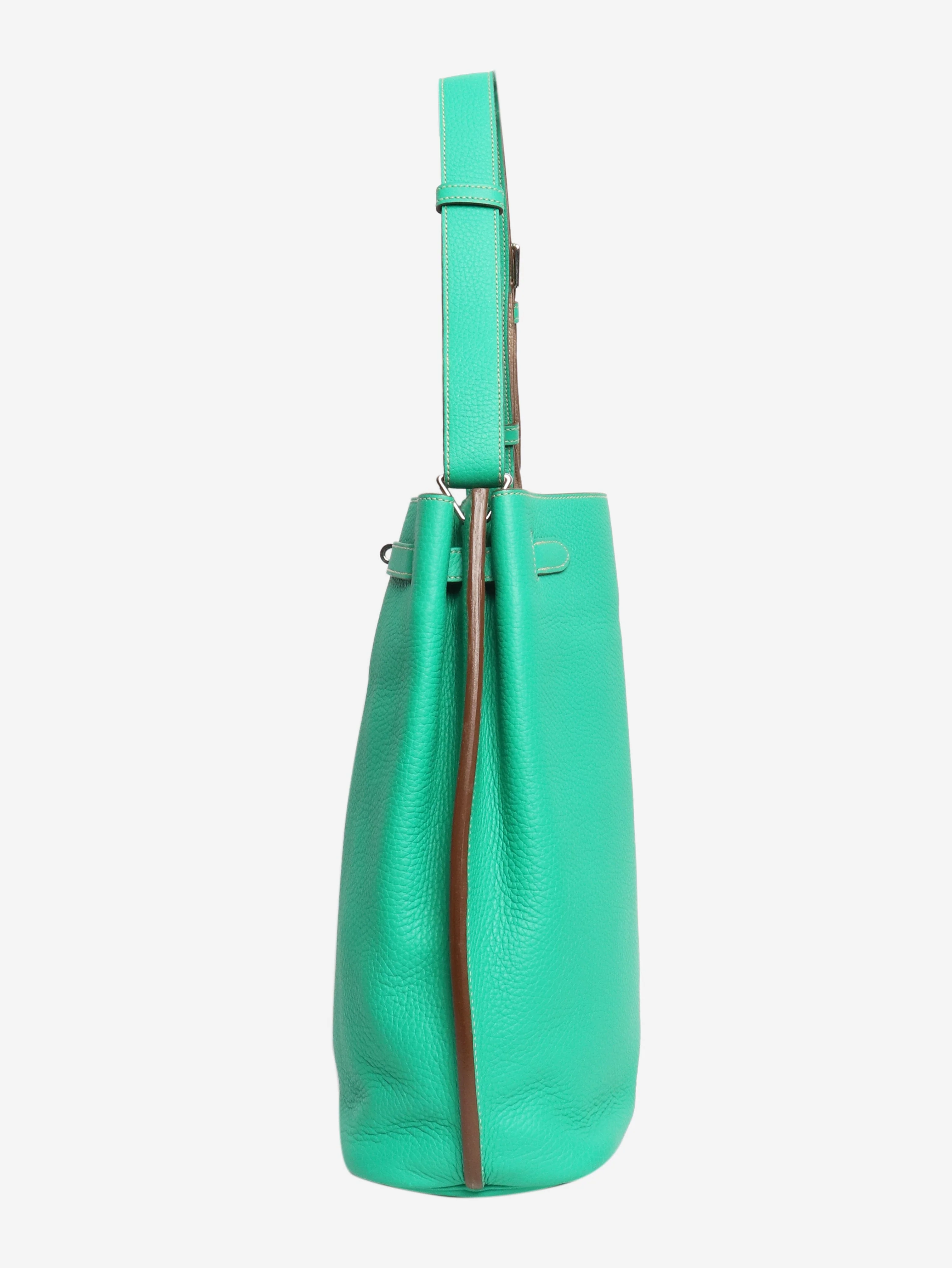 Green 2012 So Kelly shoulder bag - Image 2