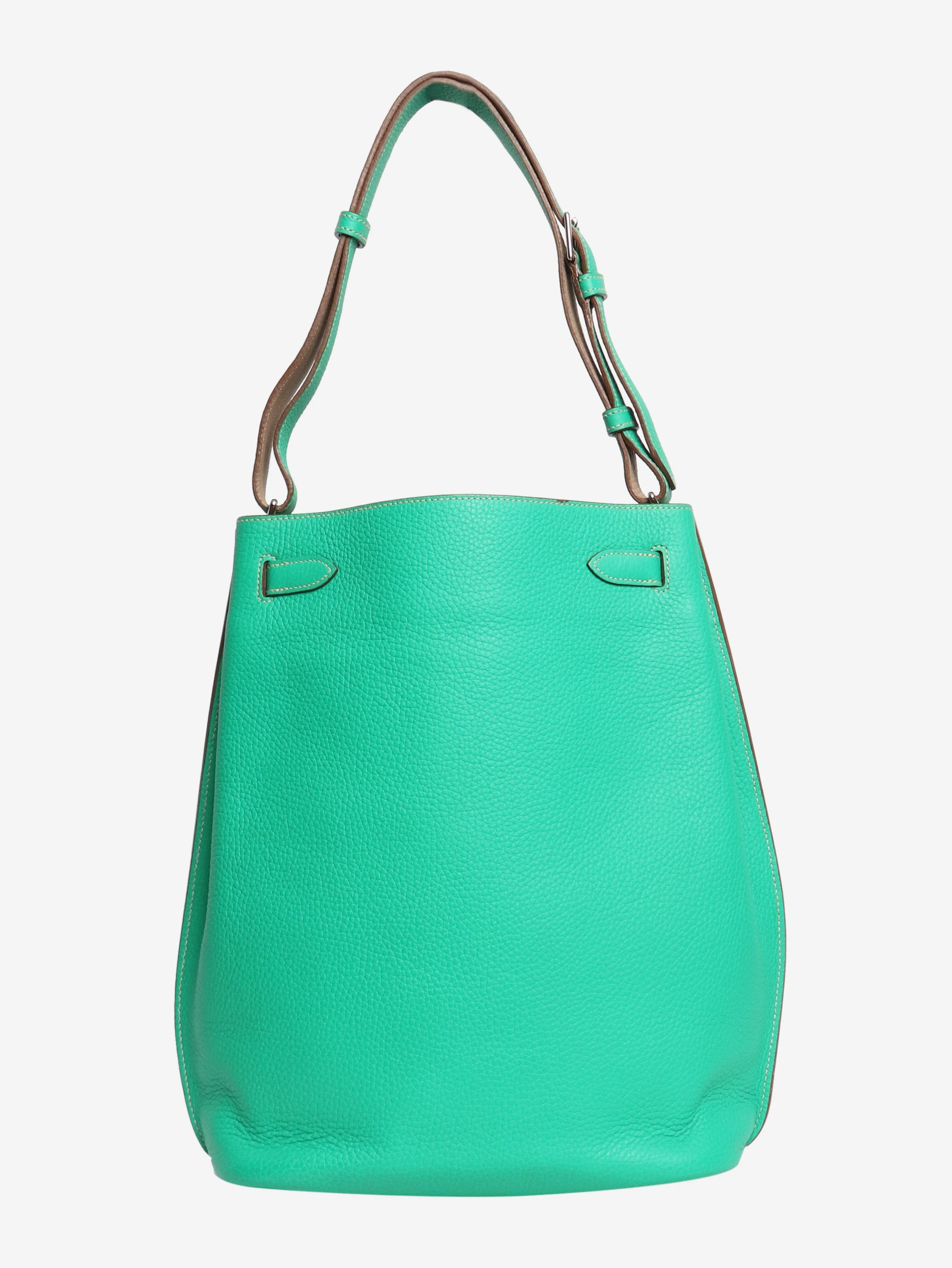 Green 2012 So Kelly shoulder bag - Image 3