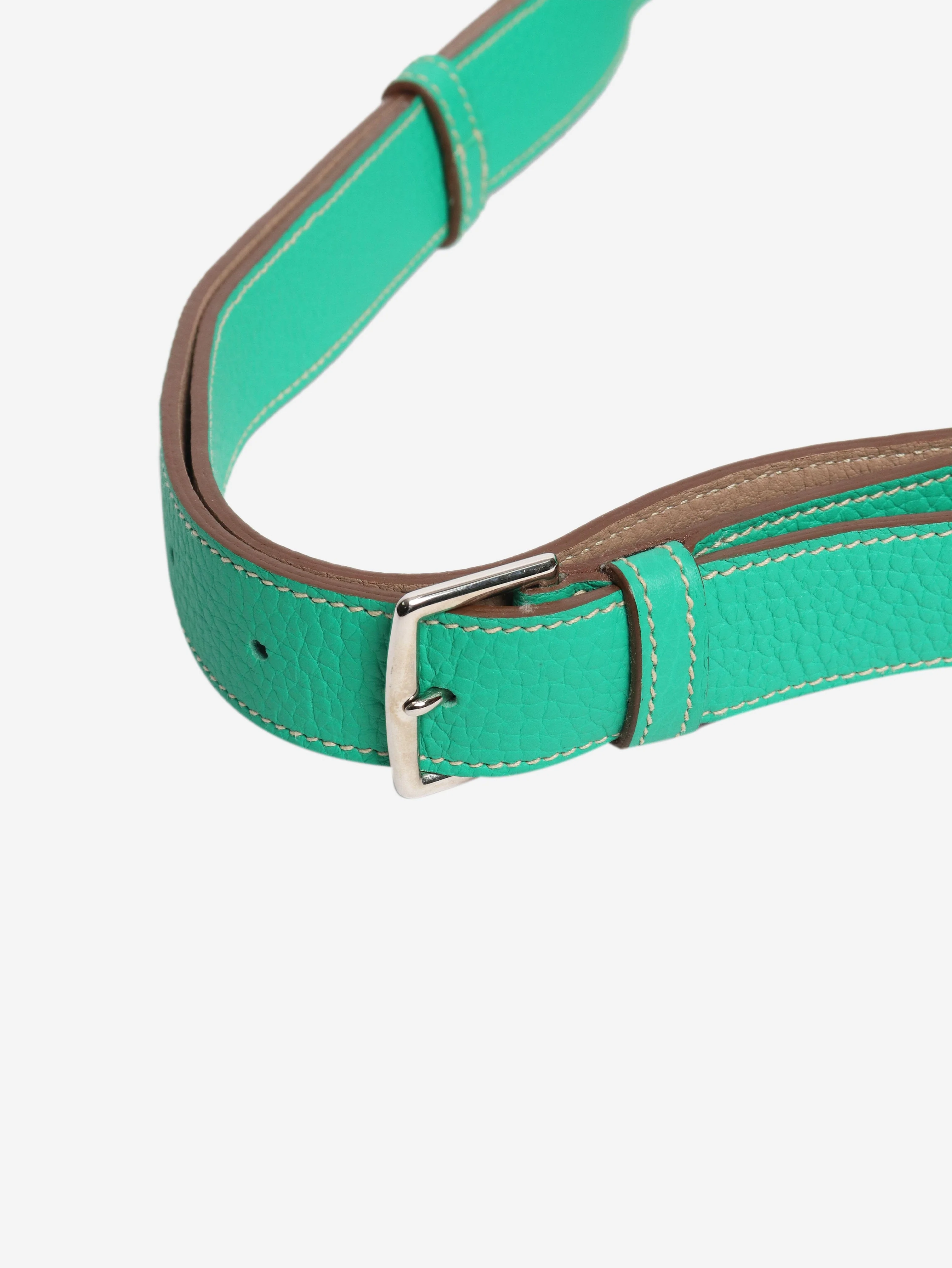 Green 2012 So Kelly shoulder bag - Image 4