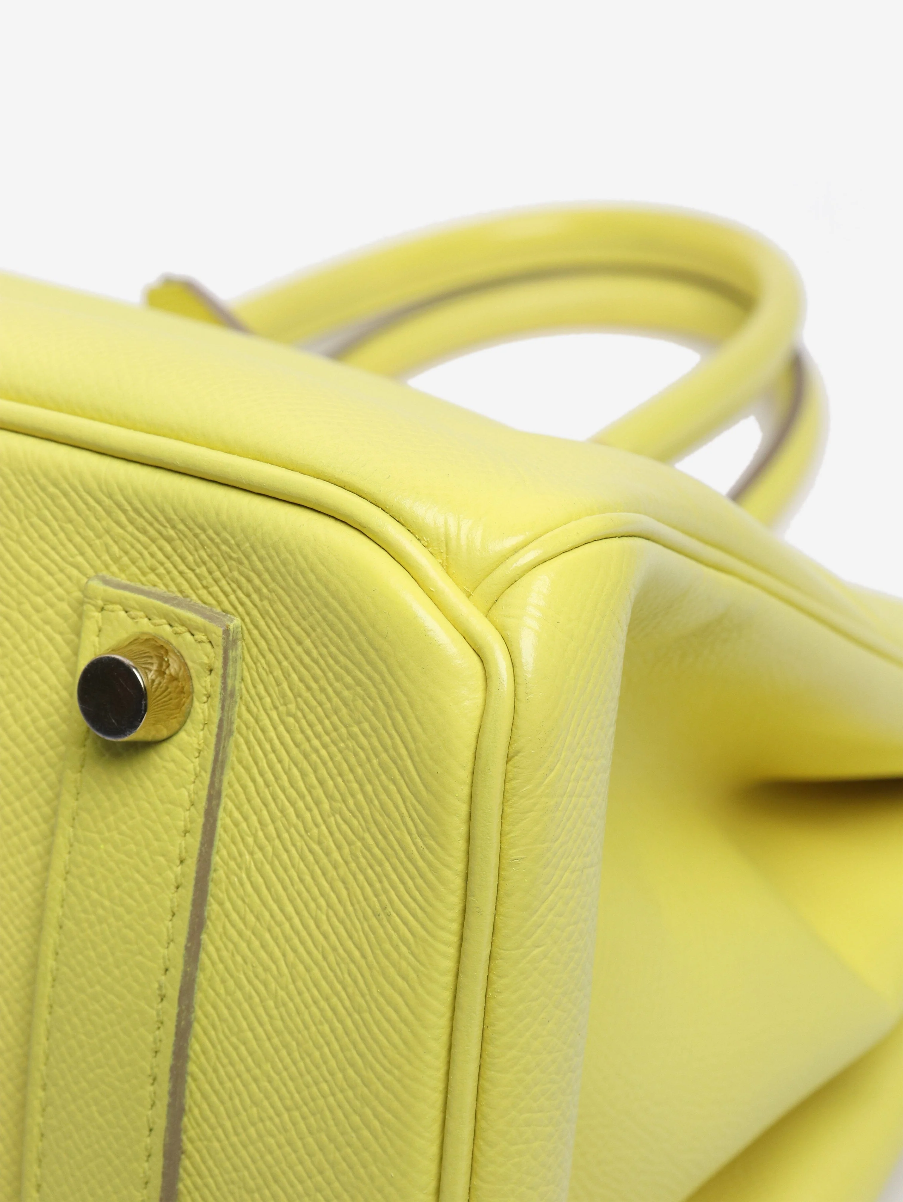Lime Birkin 35 bag in Epsom leather - Image 5