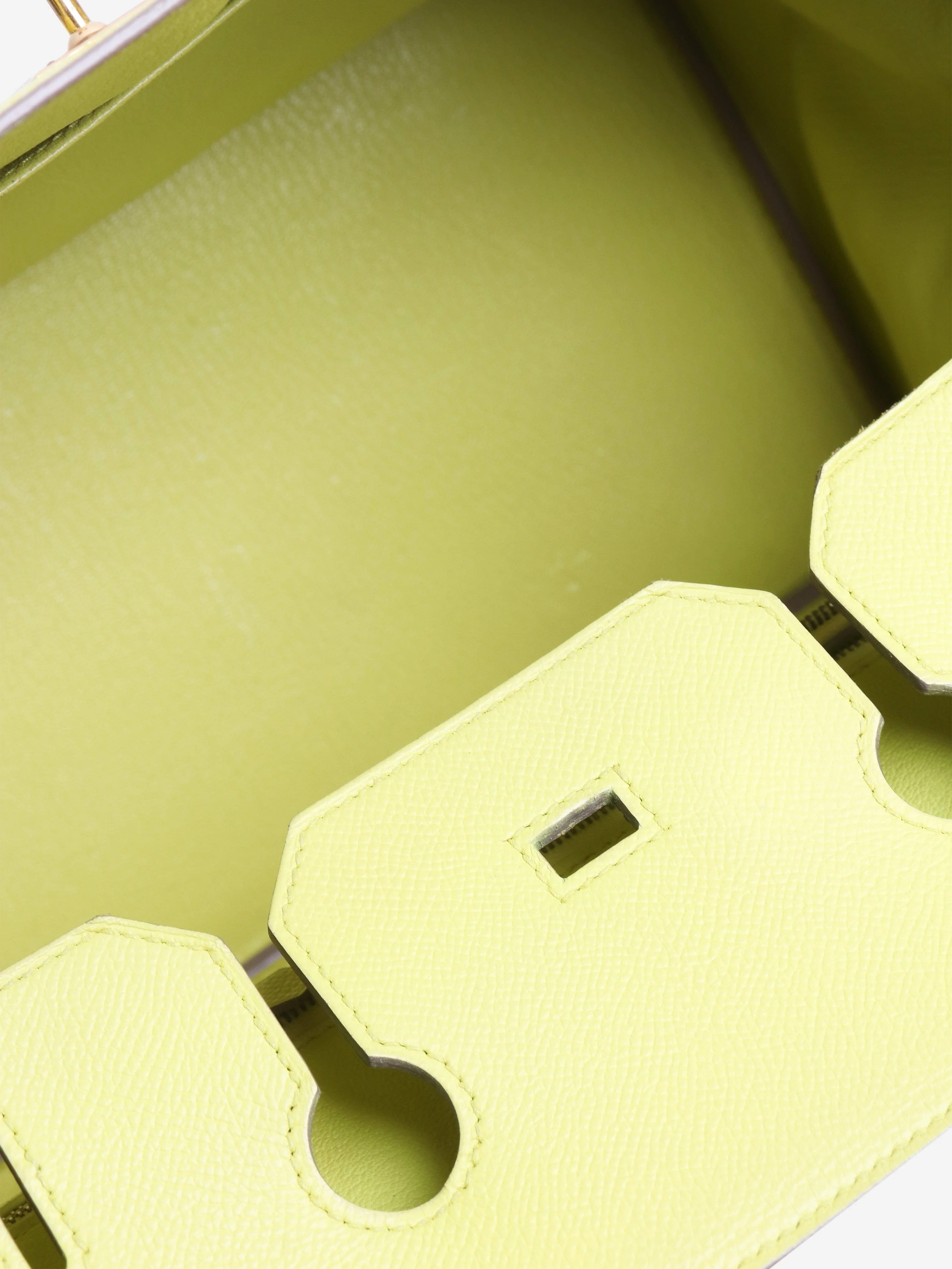 Lime Birkin 35 bag in Epsom leather - Image 7