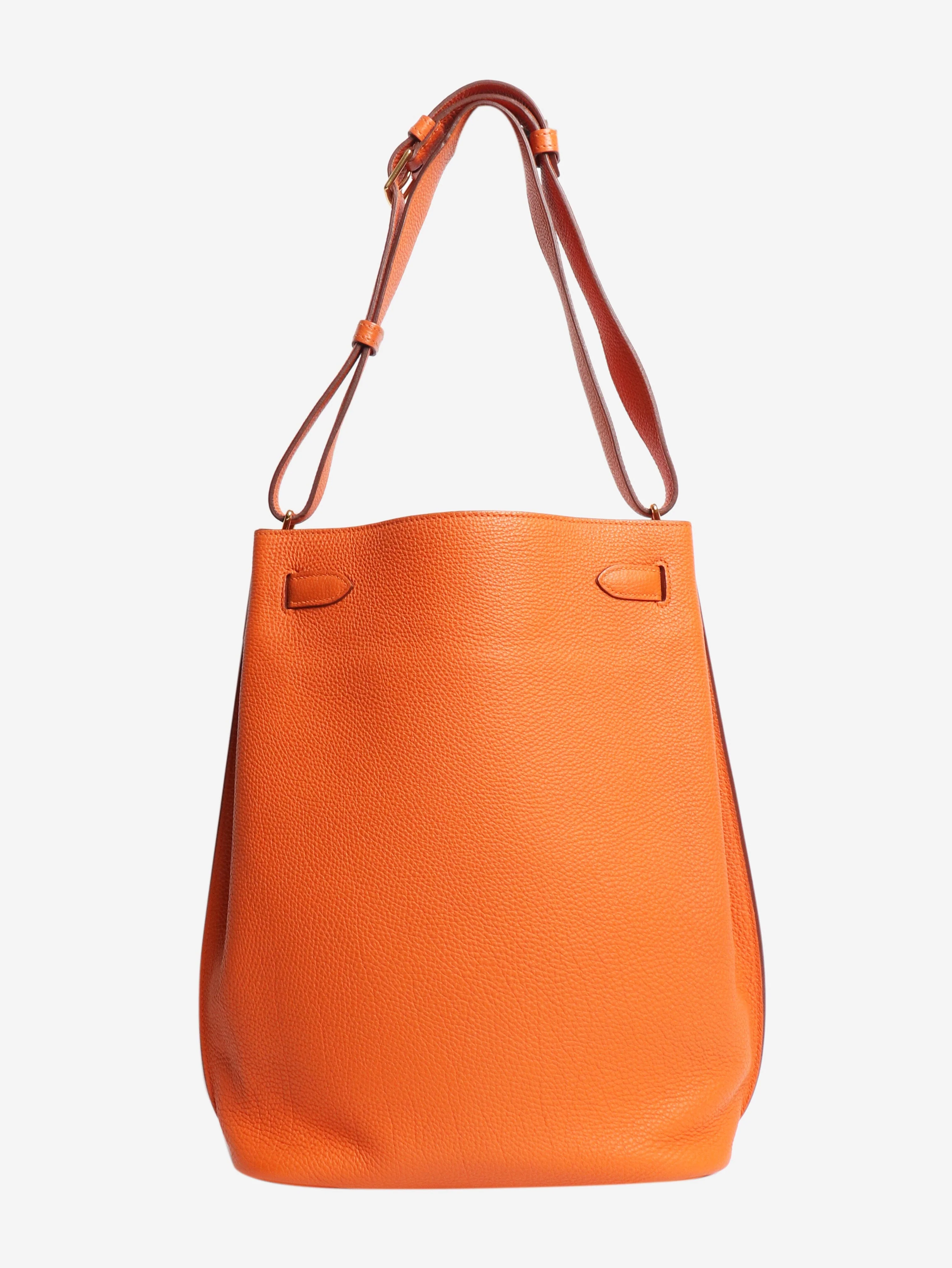 Orange 2011 So Kelly shoulder bag - Image 3