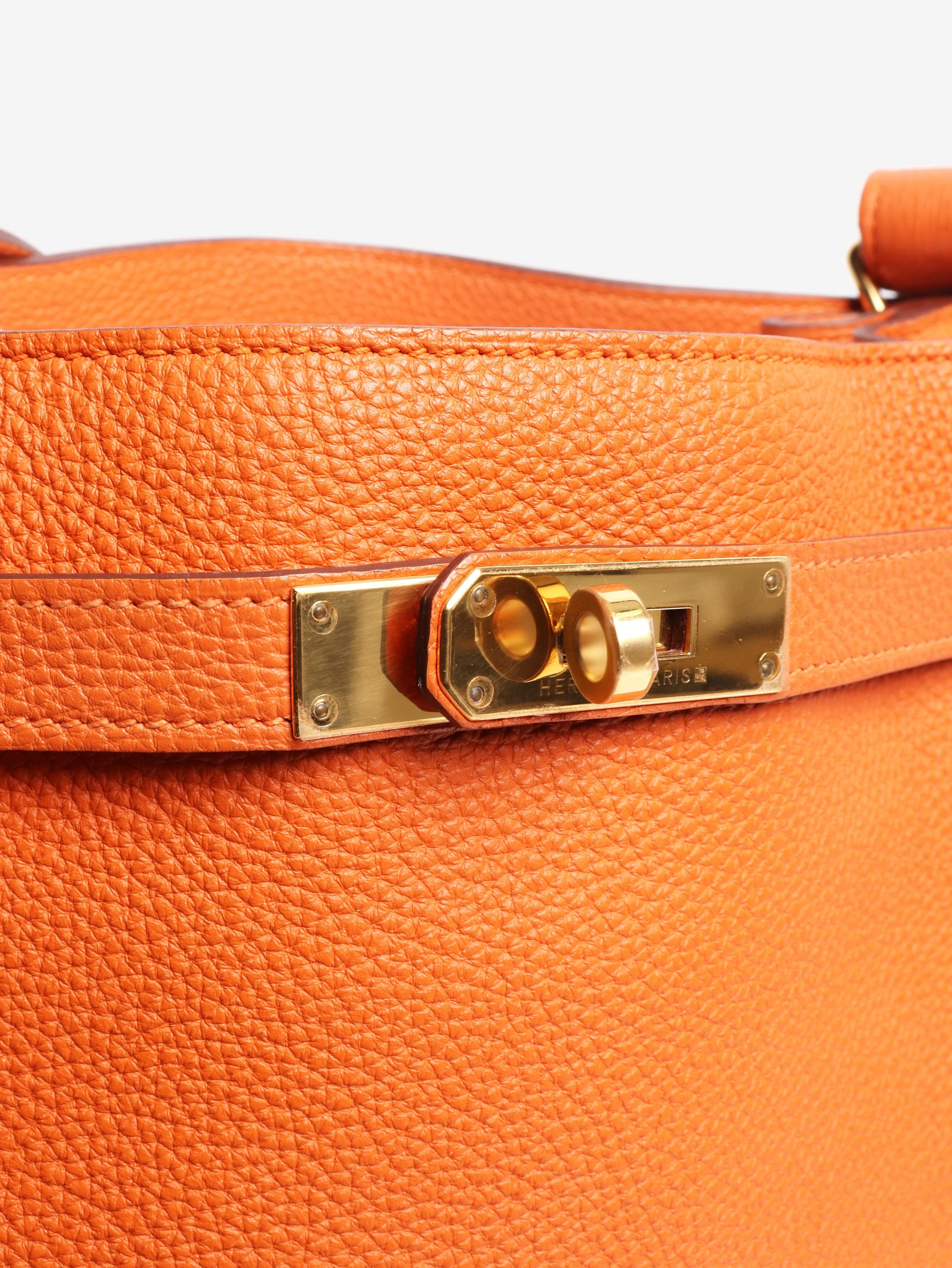 Orange 2011 So Kelly shoulder bag - Image 4