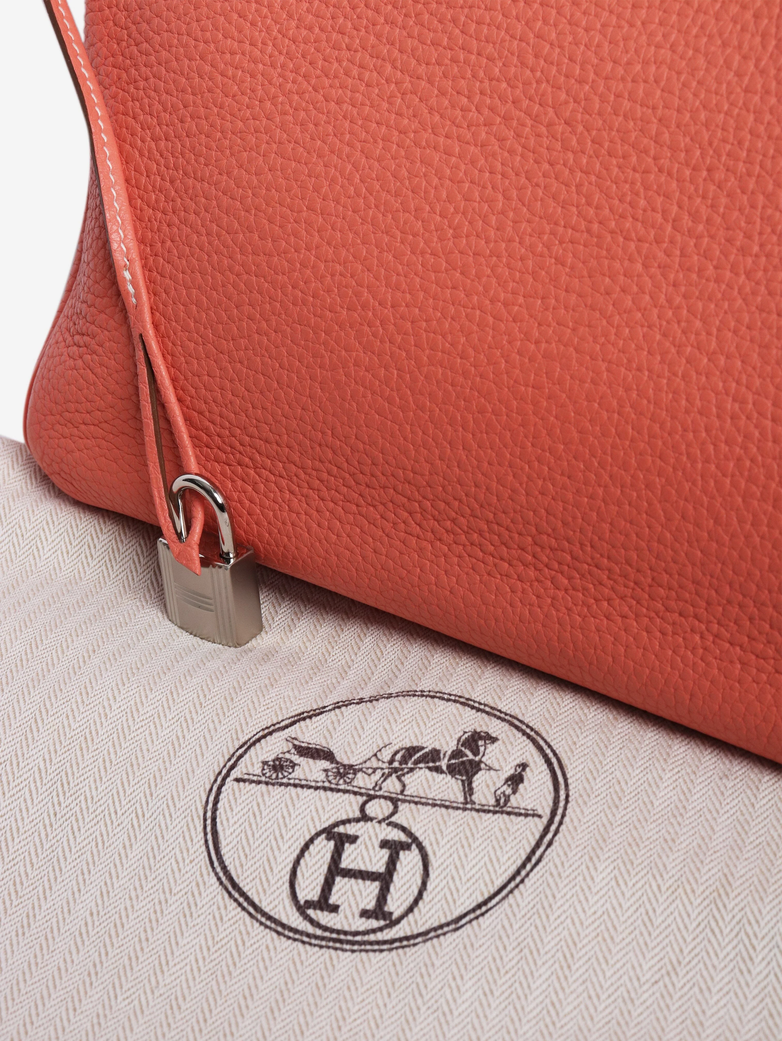 Pink Birkin 30 Clemence leather - Image 10