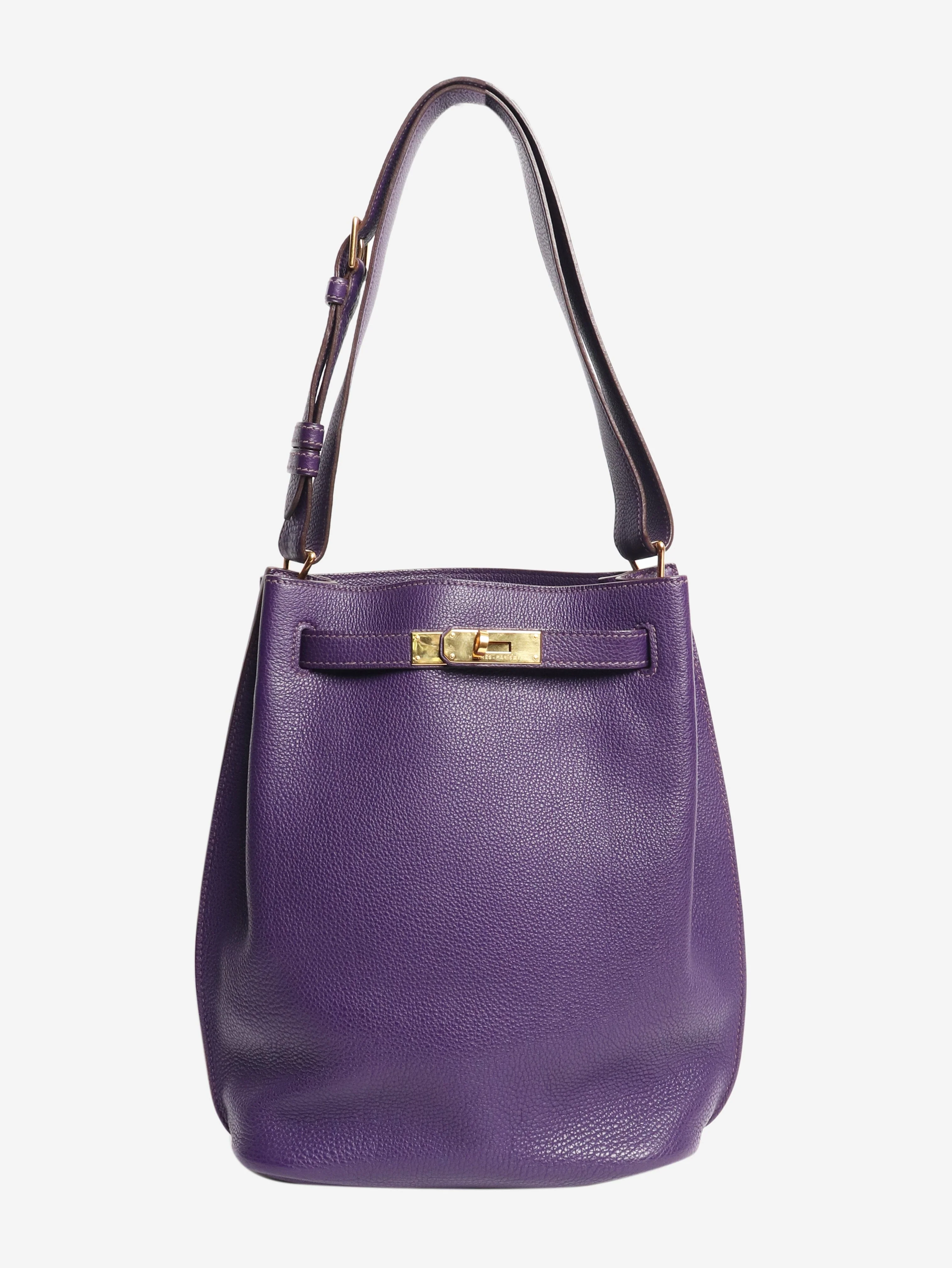 Purple 2010 So Kelly shoulder bag