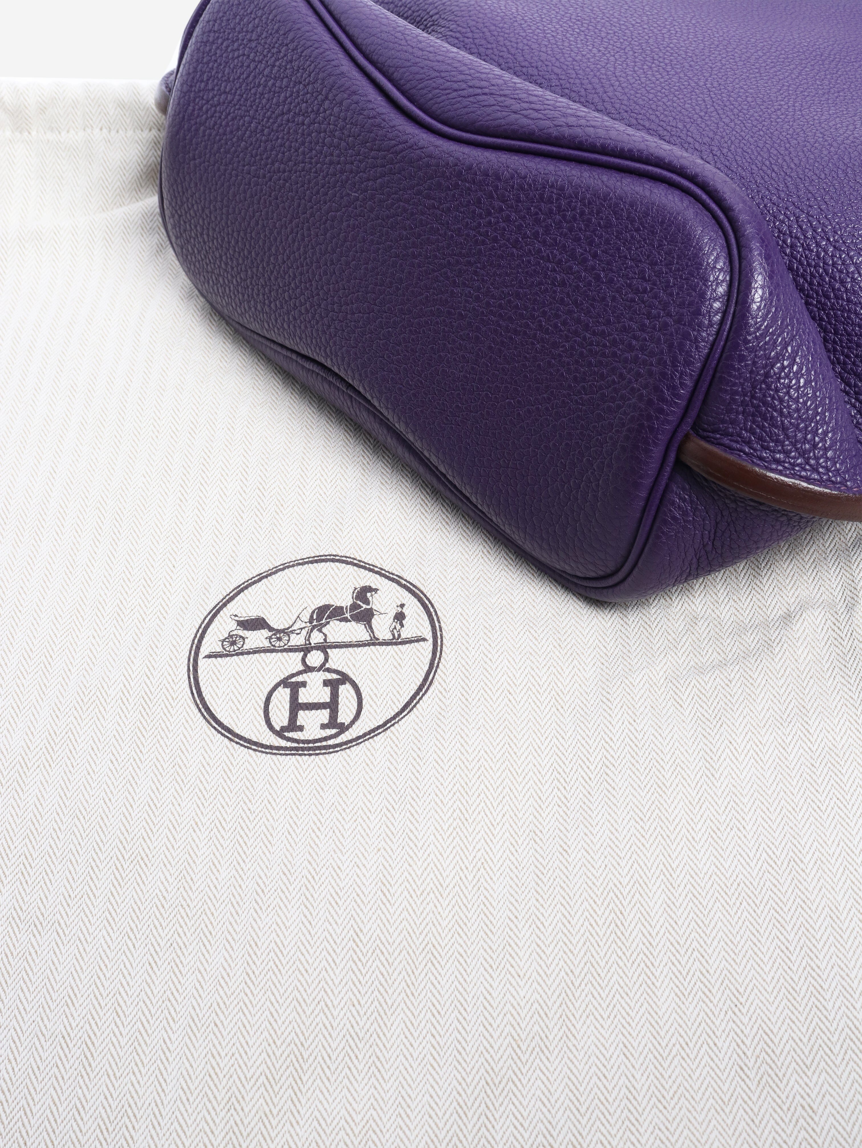 Purple 2010 So Kelly shoulder bag - Image 7