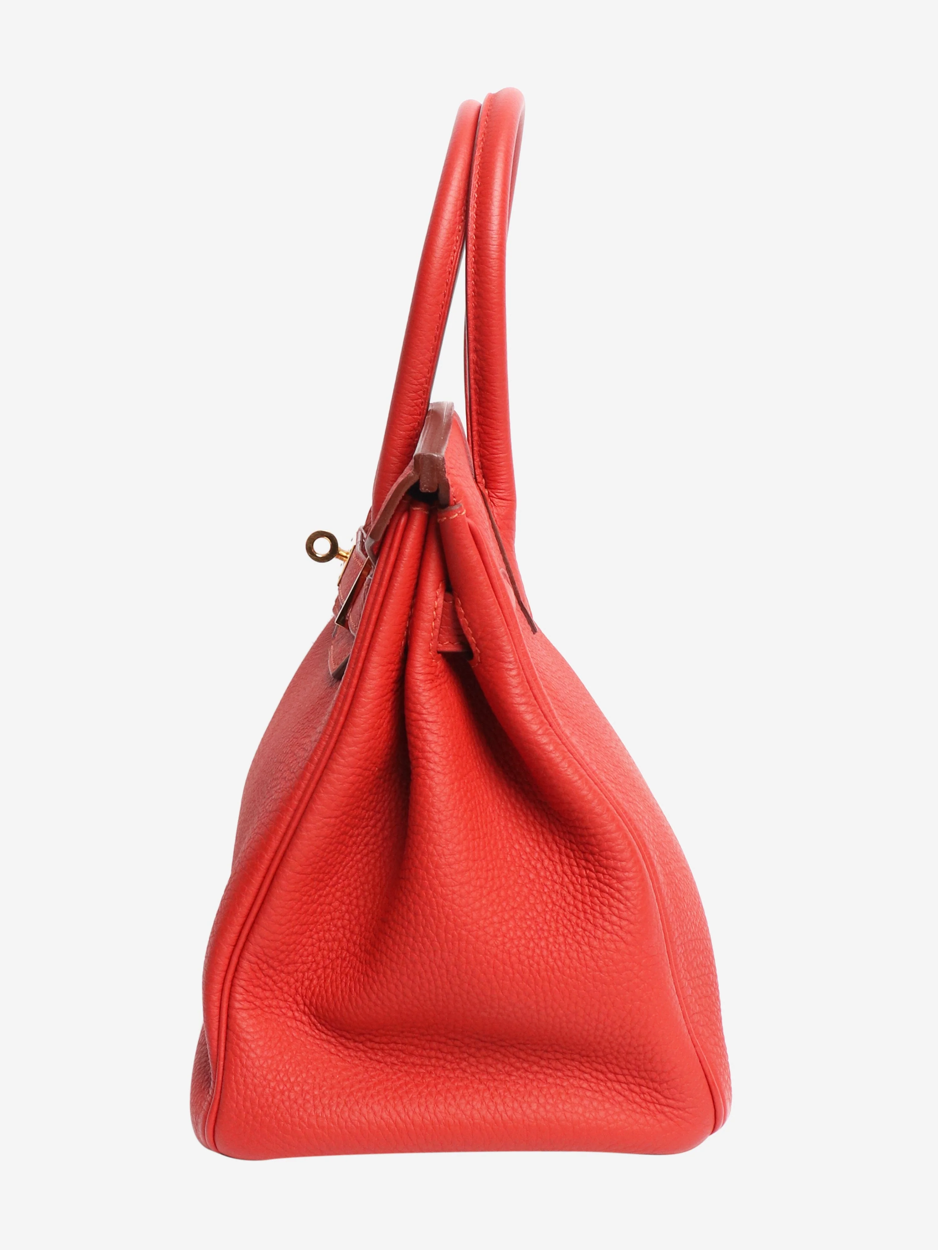 Red Birkin 30 bag - Image 2