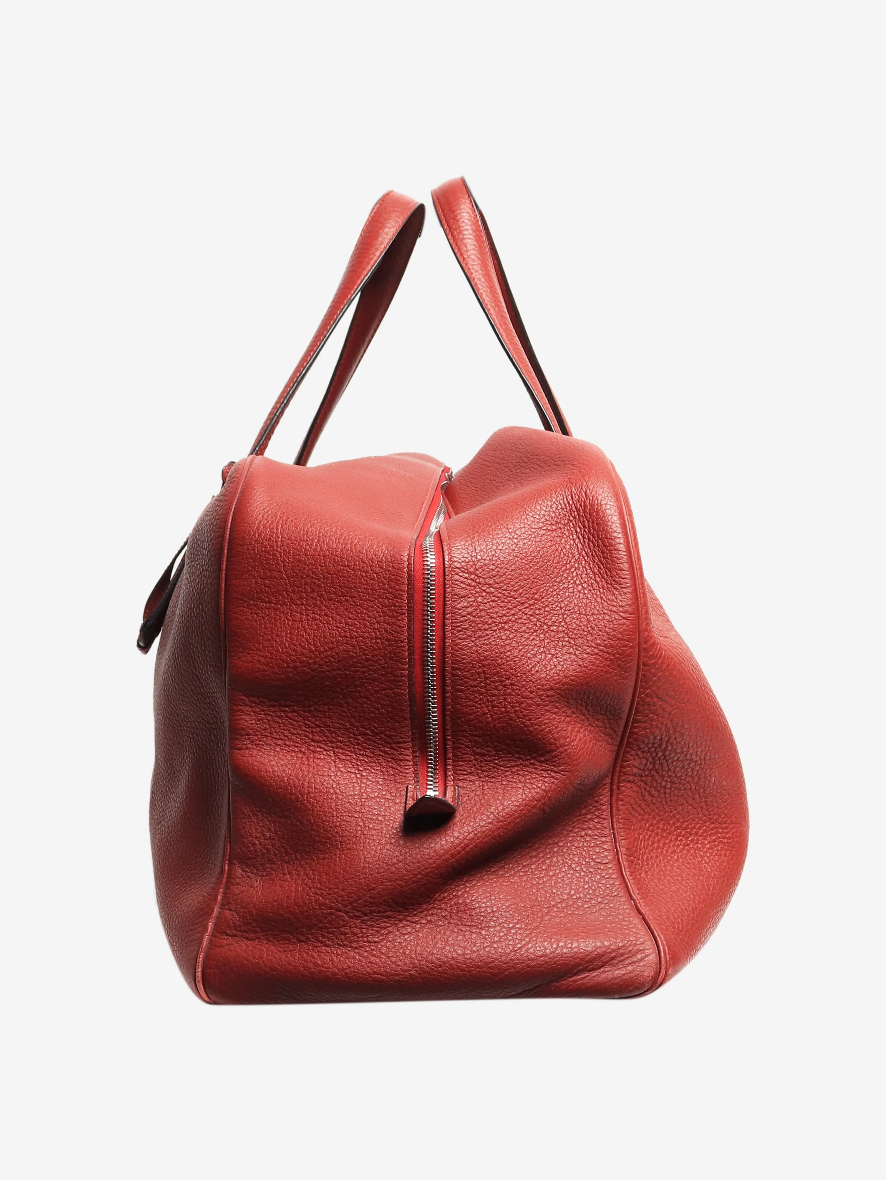 Red vintage 2001 Victoria 50 duffle bag - Image 2