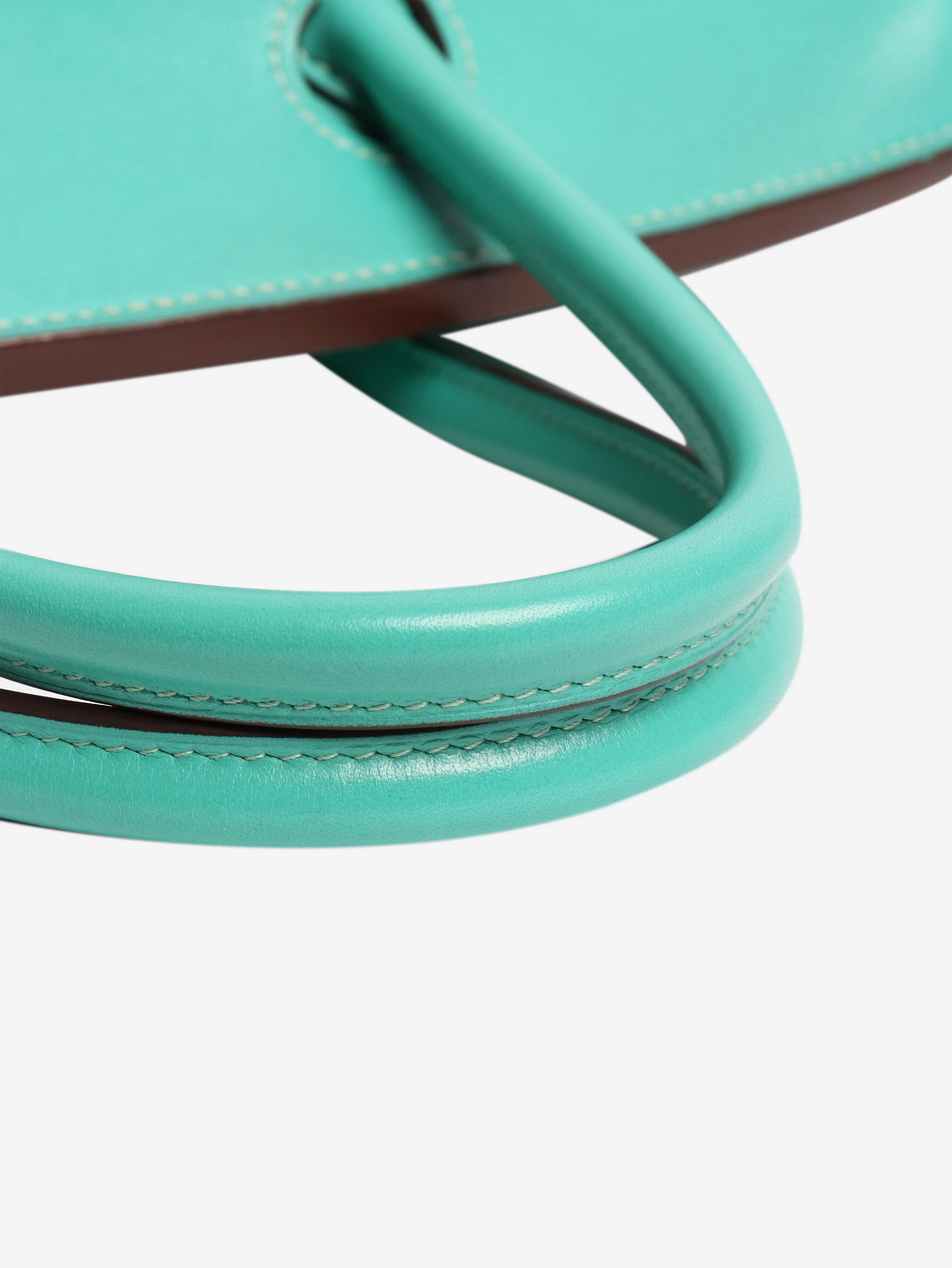 Turquoise 2008 Birkin 30 bag in Swift leather - Image 6