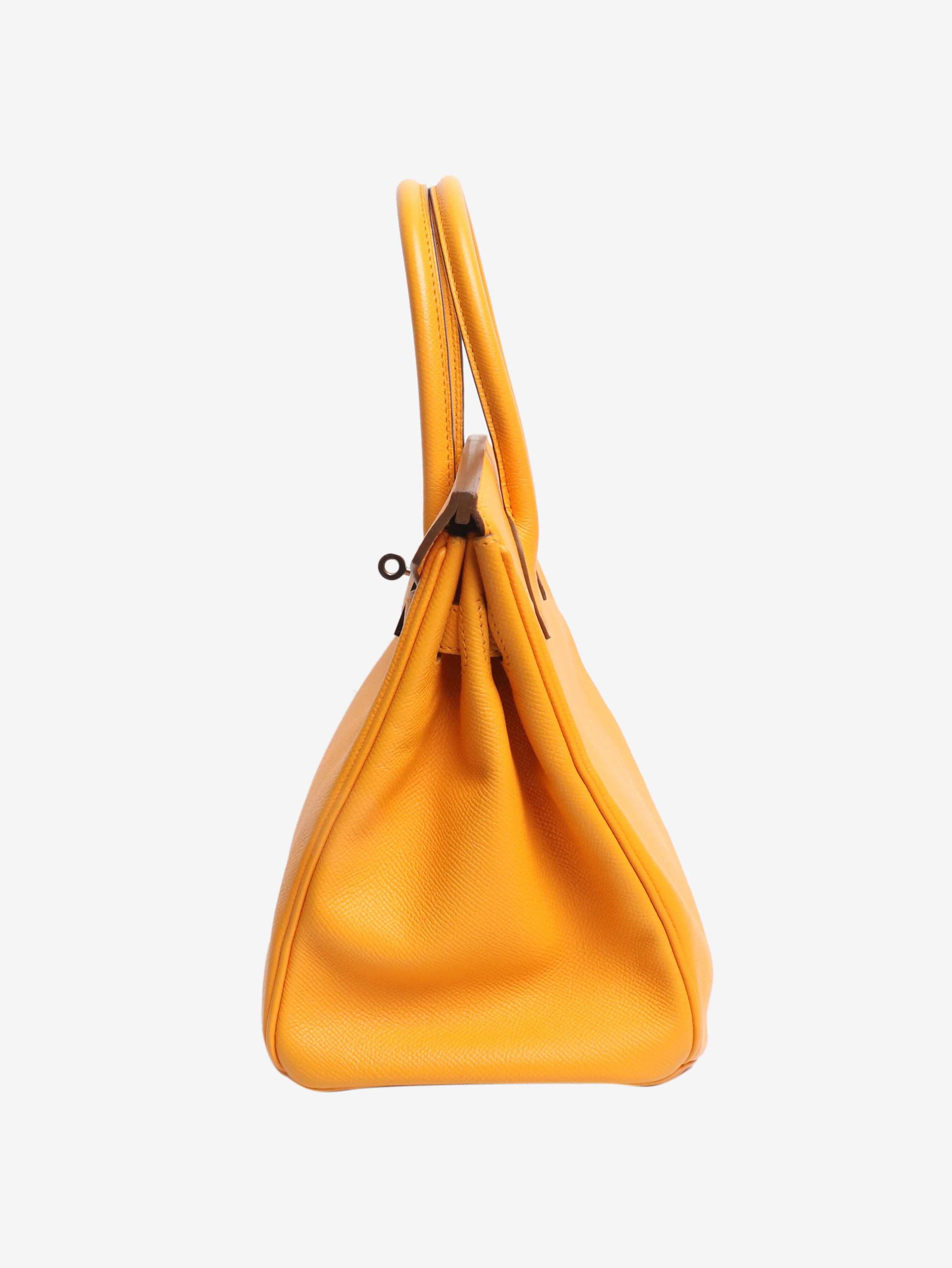 Yellow 2012 Birkin 30 bag - Image 2