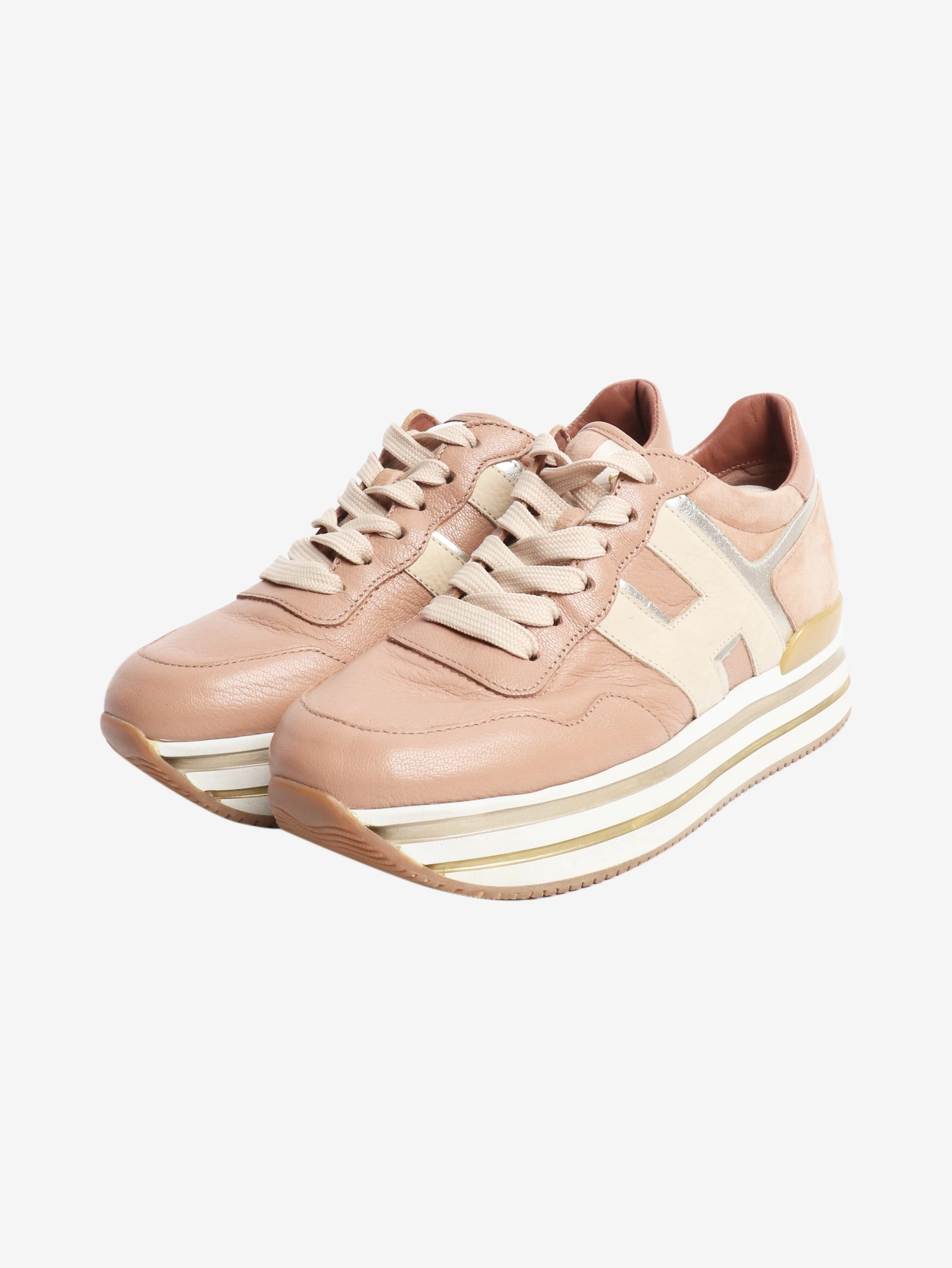 Blush midi platform H483 sneakers - size EU 36.5 - Image 2