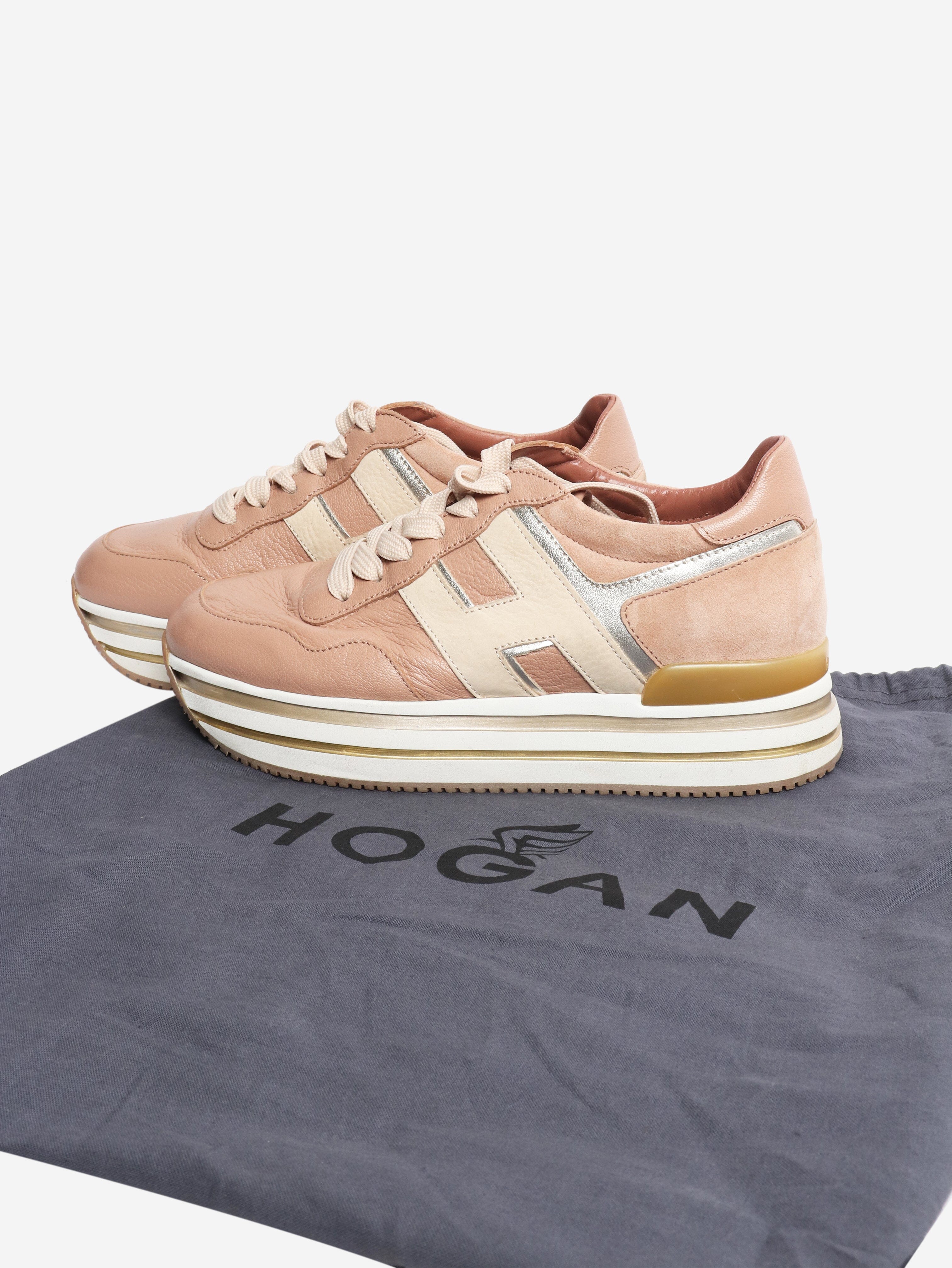 Blush midi platform H483 sneakers - size EU 36.5 - Image 6