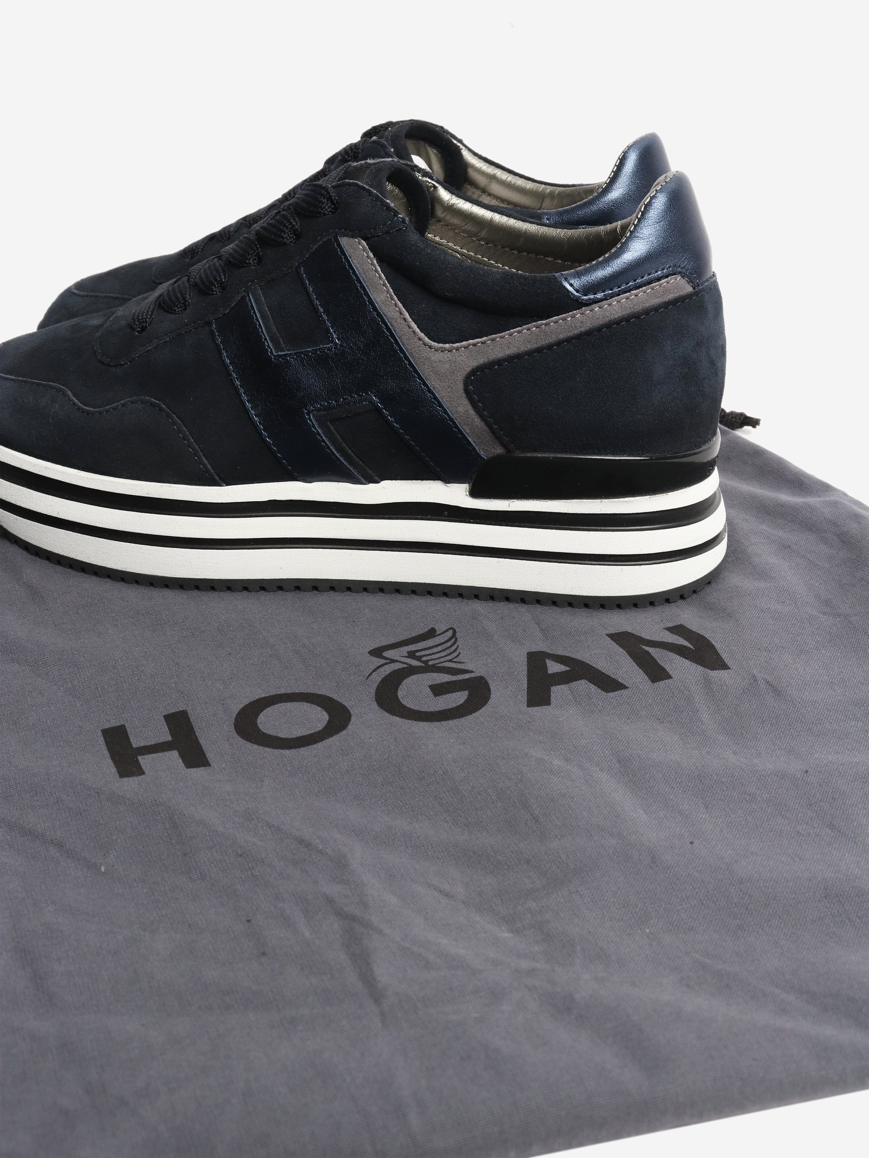 Navy midi platform H483 sneakers - size EU 37 - Image 6