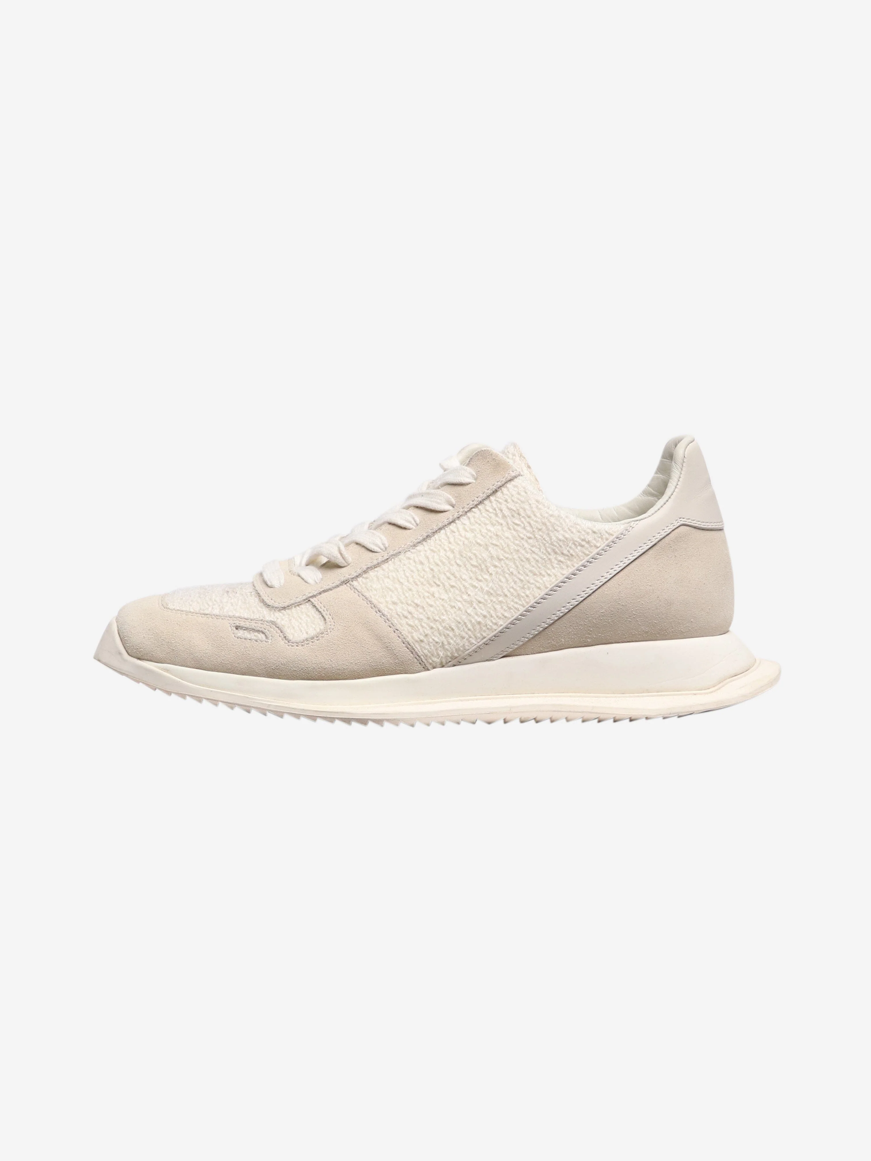 Neutral Midi H222 suede platform trainers - size EU 36.5
