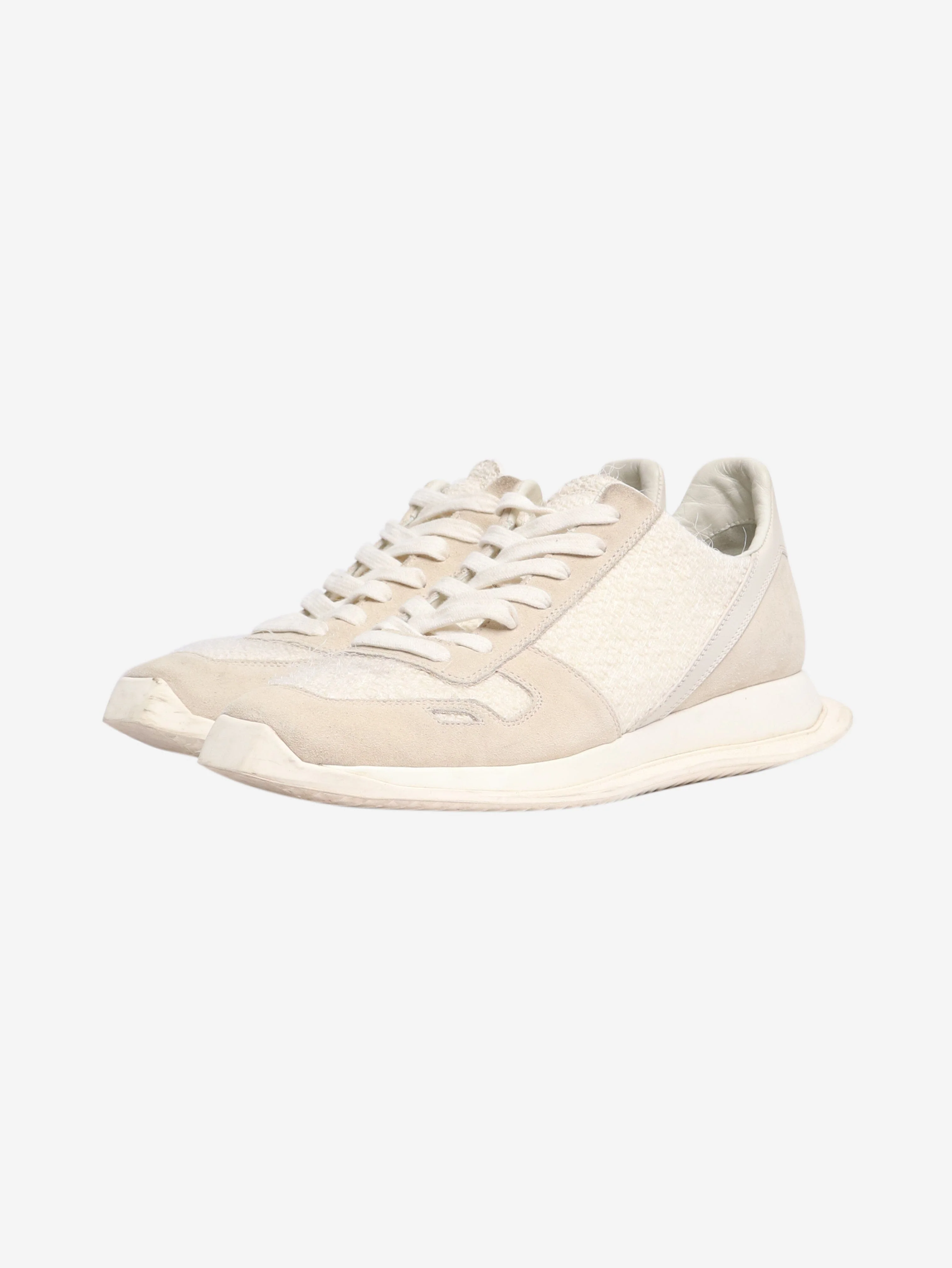 Neutral Midi H222 suede platform trainers - size EU 36.5 - Image 2