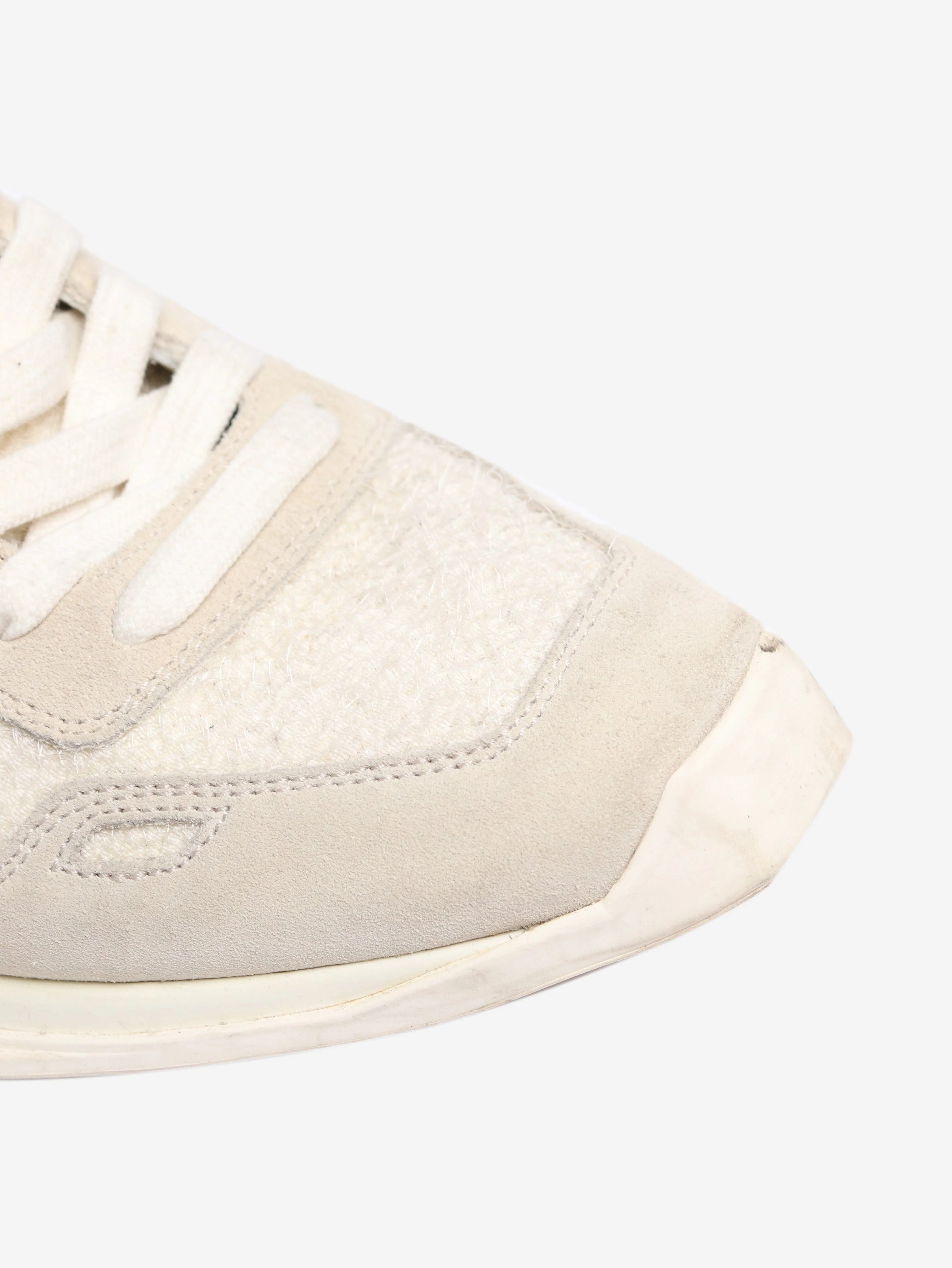 Neutral Midi H222 suede platform trainers - size EU 36.5 - Image 4