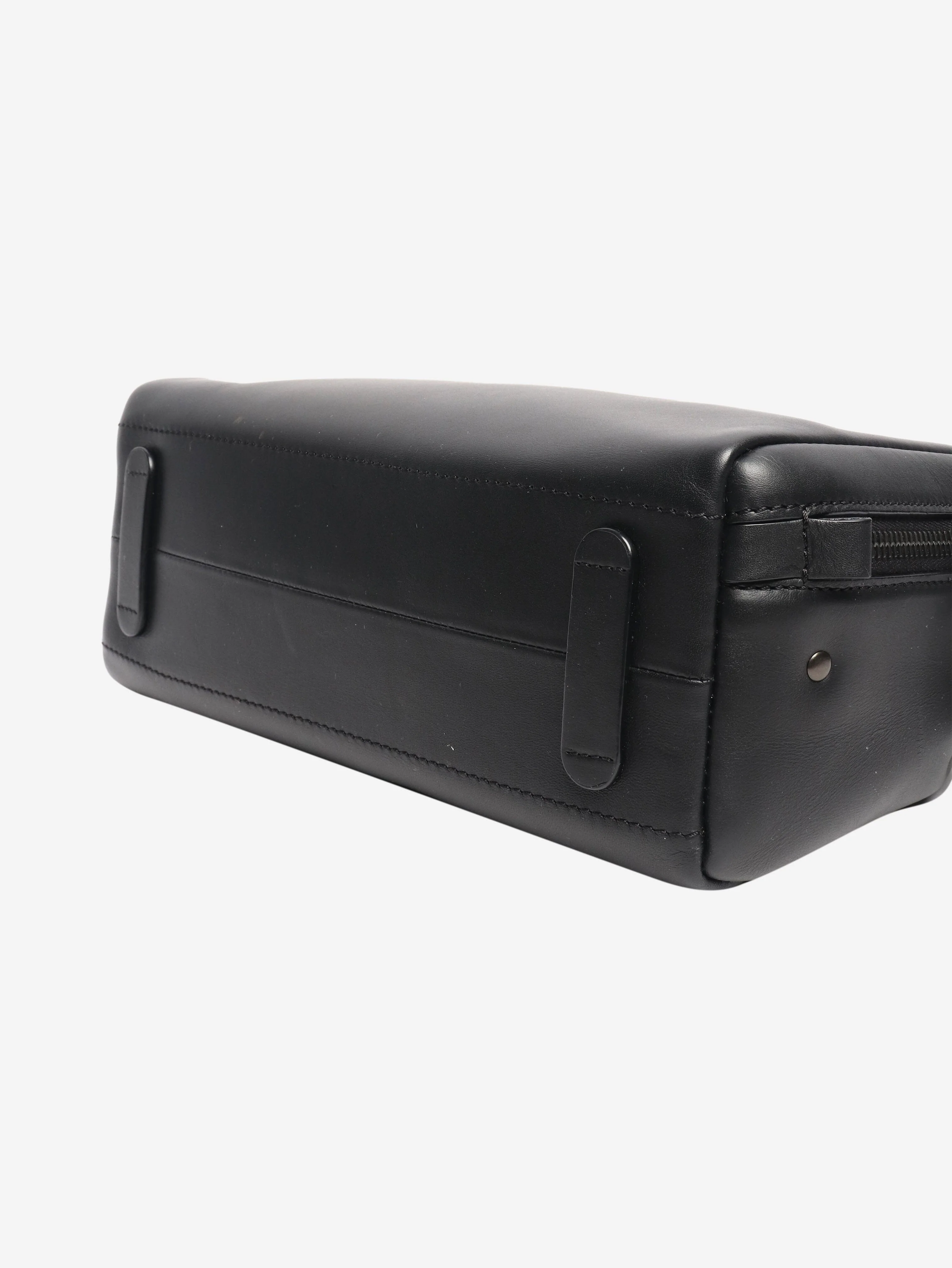 Black leather 2way crossbody bag - Image 8