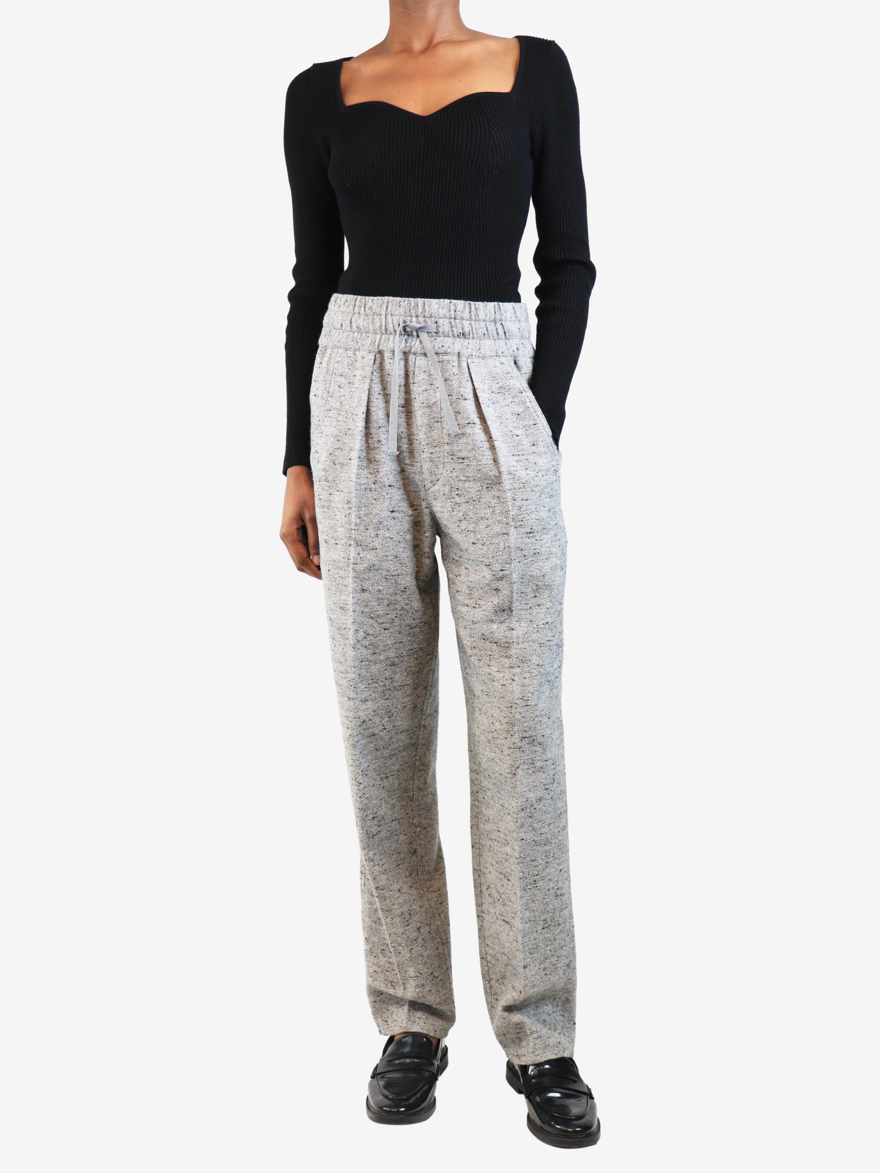 Grey Miroki trousers - size UK 6 - Image 2