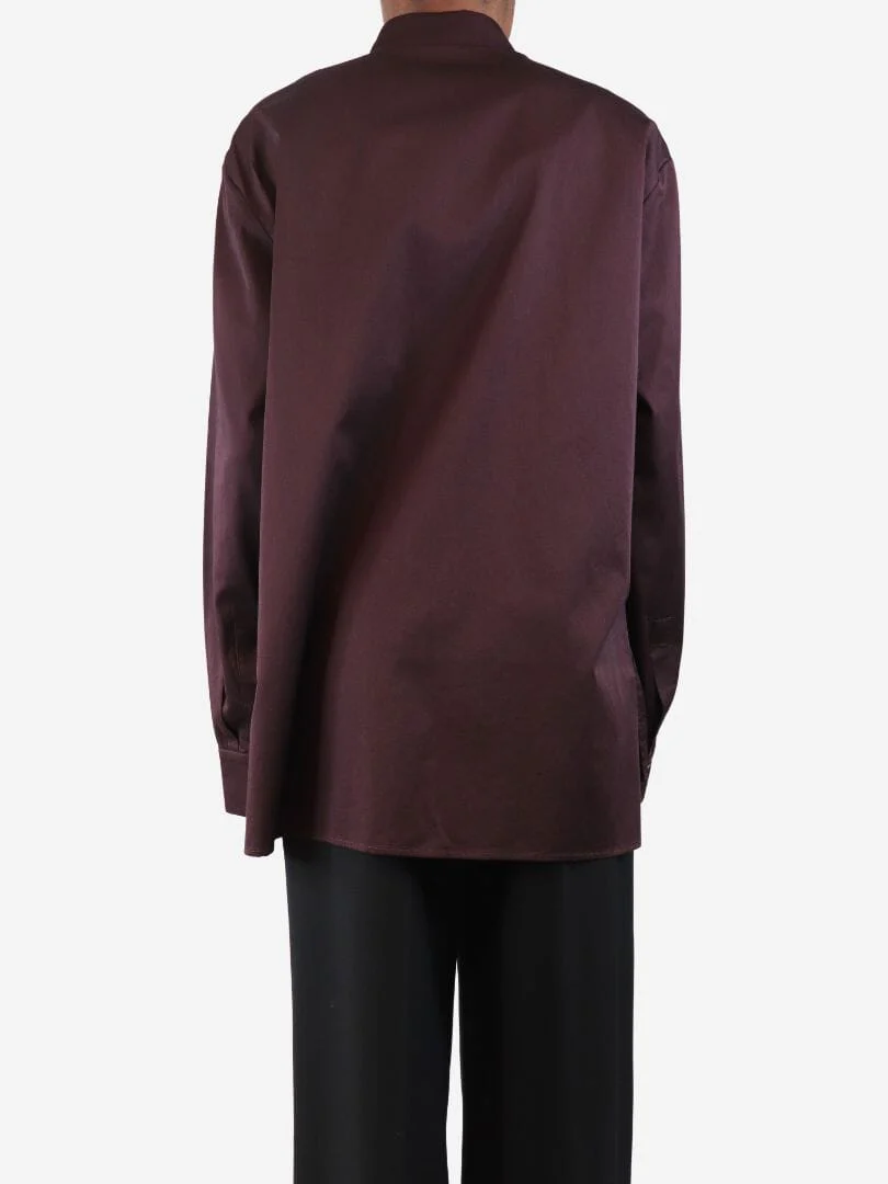 Aubergine Stevie shirt - size UK 10 - Image 2