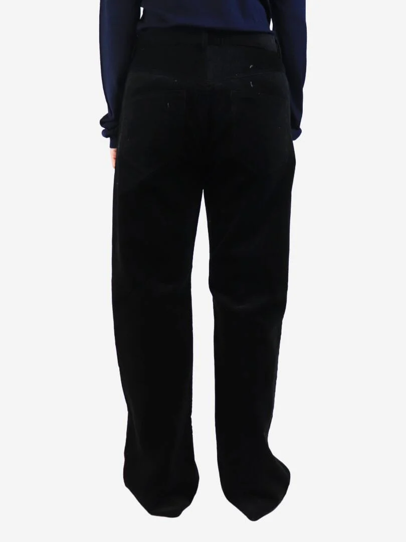 Black Chia corduroy trousers - size W 31 - Image 3
