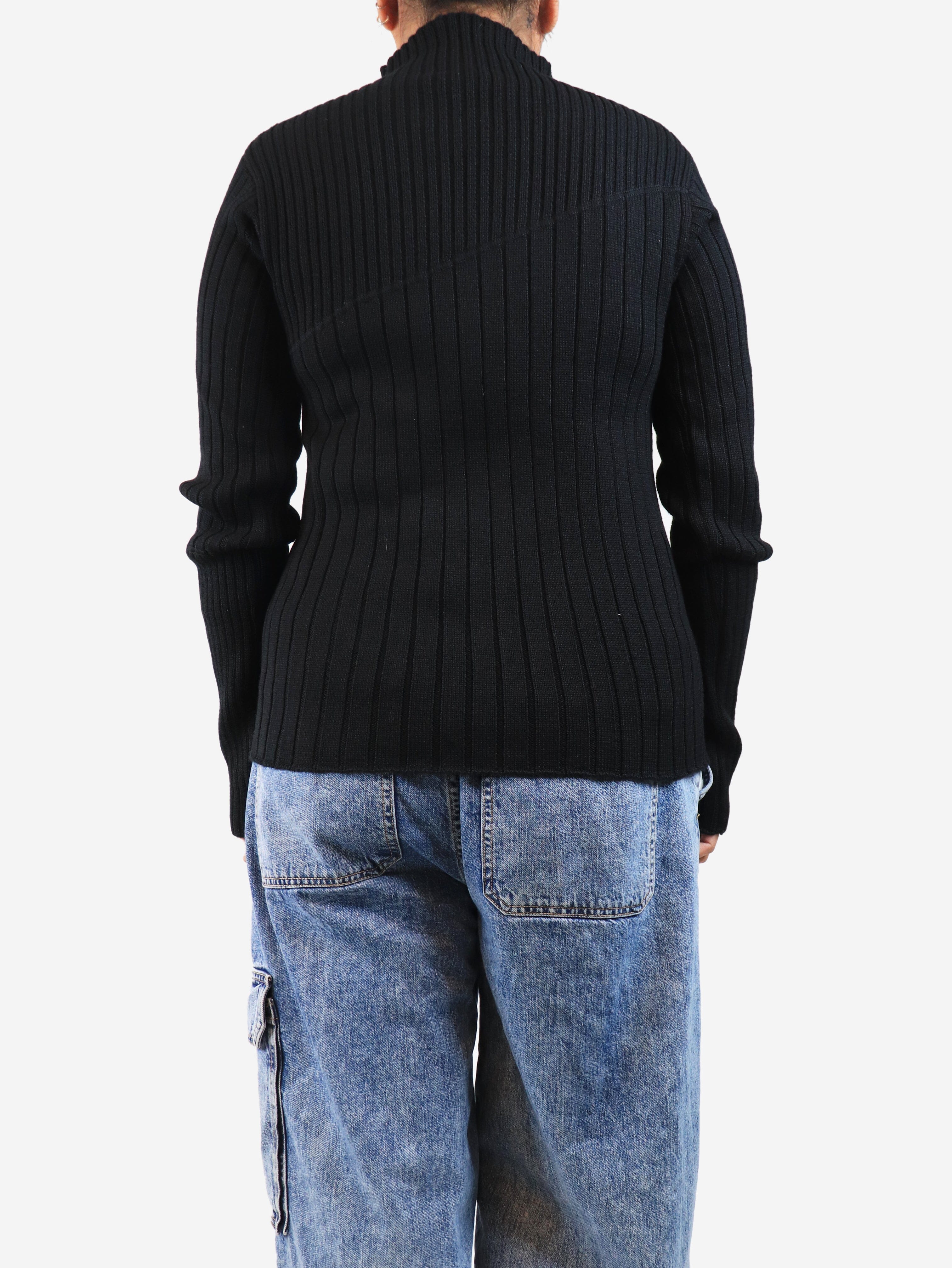 Black Nina knit top - size L - Image 2