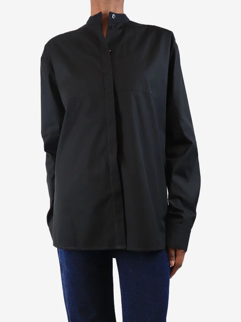 Black Stevie shirt - size UK 6 - Image 3
