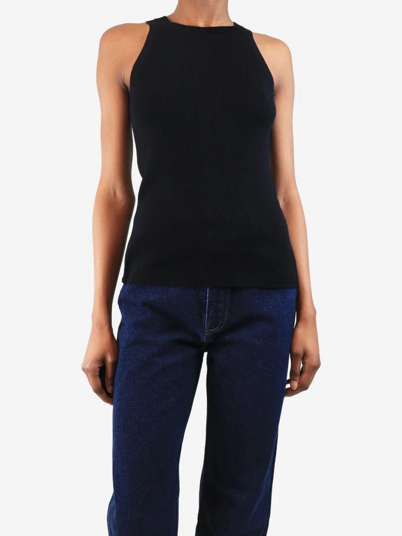 Black Zoe vest top - size M - Image 2