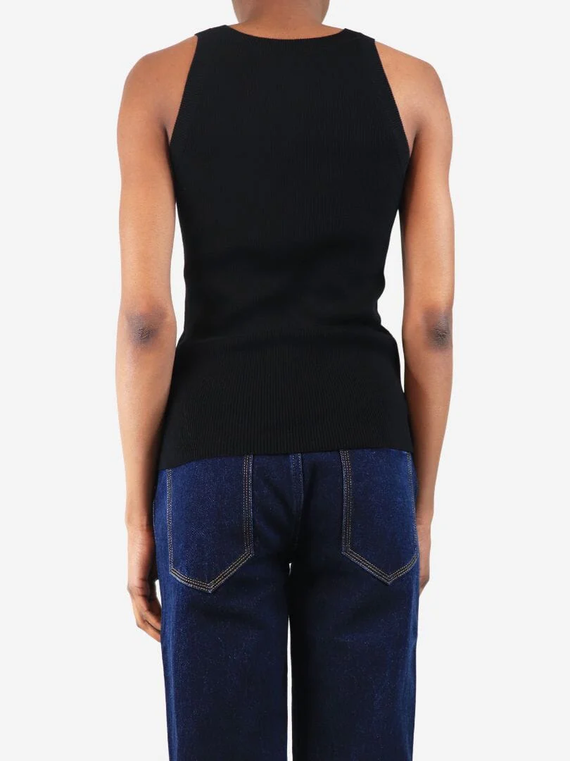 Black Zoe vest top - size M - Image 3