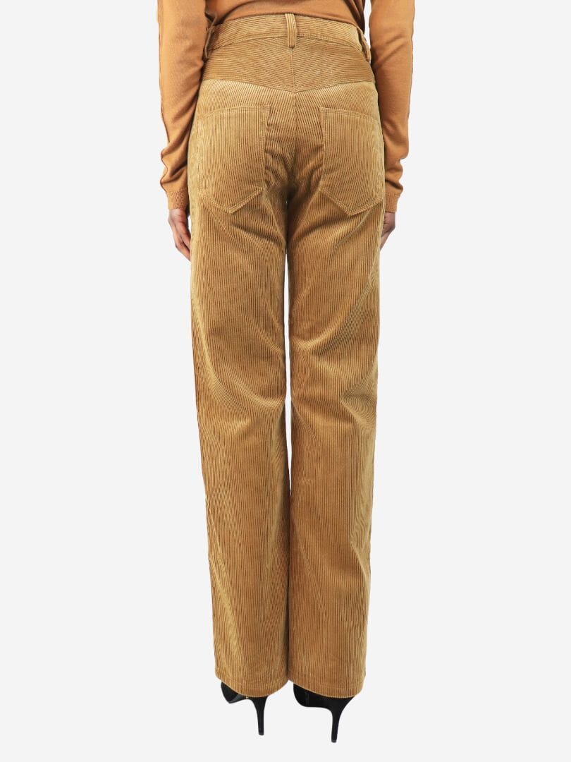 Brown Chia corduroy trousers - size W 24 - Image 2