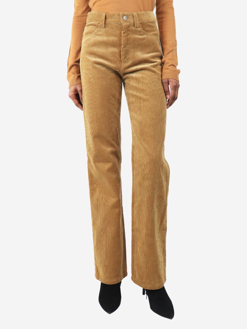 Brown Chia corduroy trousers - size W 24 - Image 3
