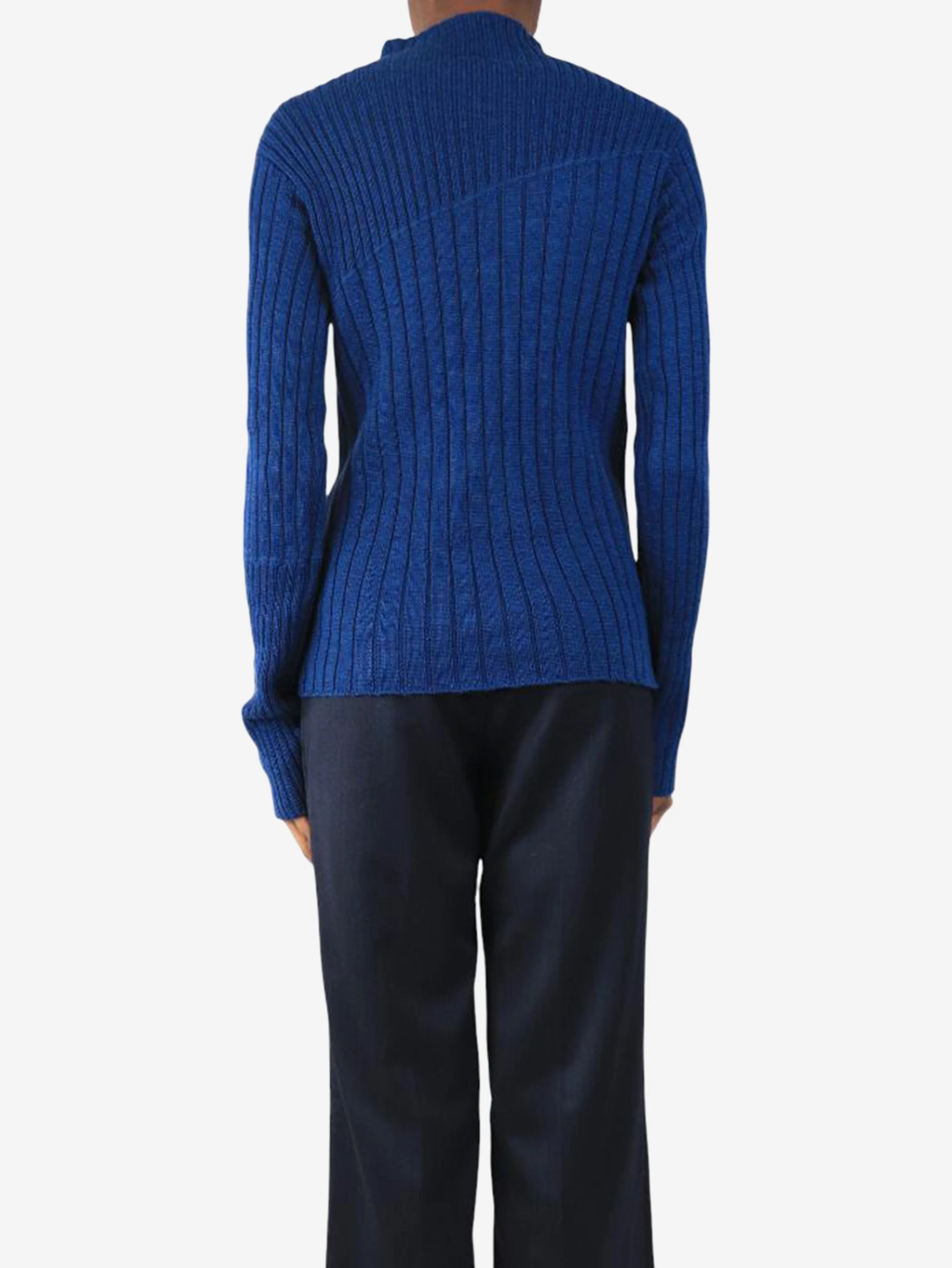 Cobalt blue Nina knit top - size S - Image 2