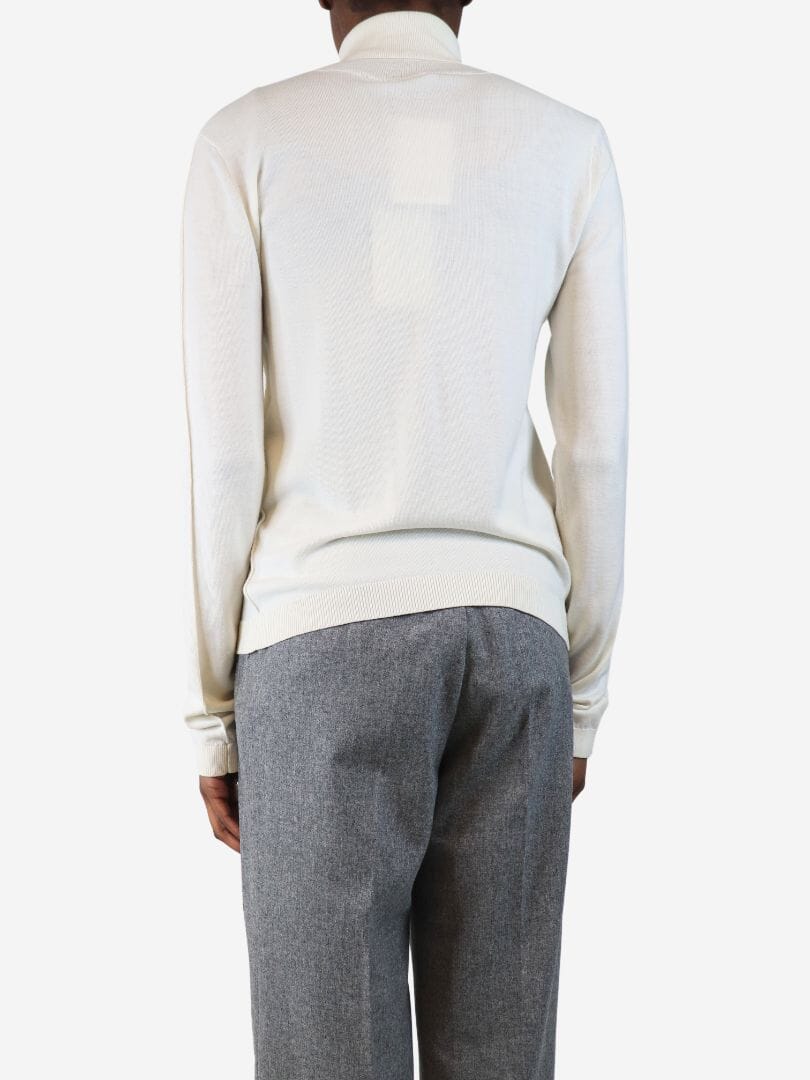 Cream Billie wool top - size M - Image 2