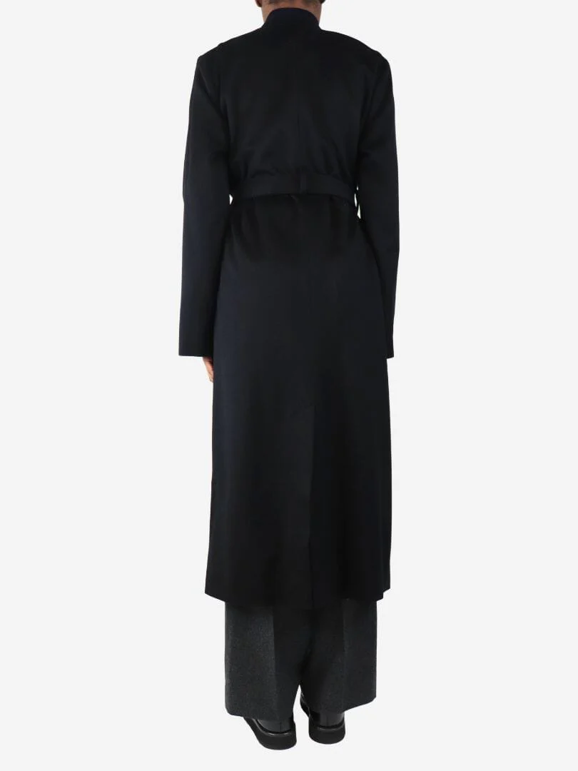 Margot Black wool coat - size UK 8 - Image 3