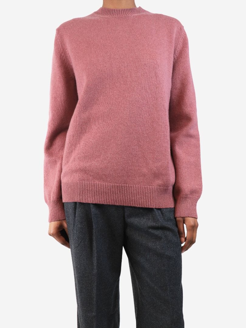 Pink Eve cashmere jumper - size S