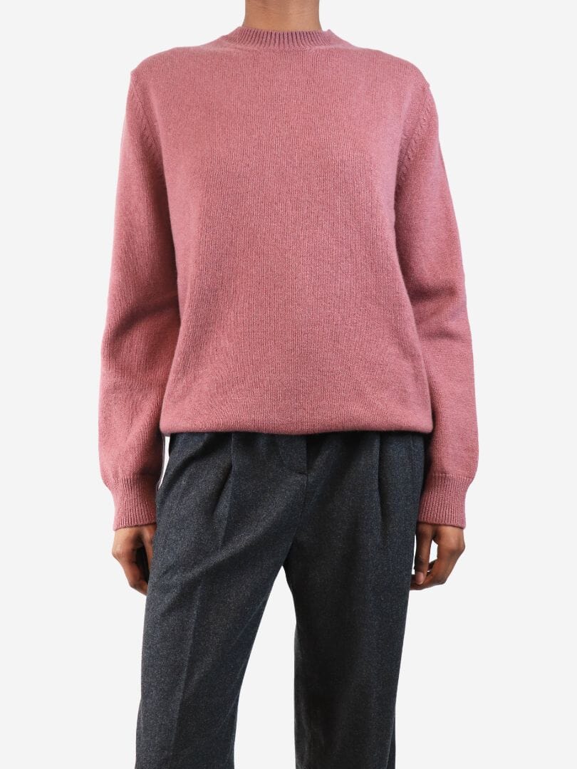 Pink Eve cashmere jumper - size S - Image 3