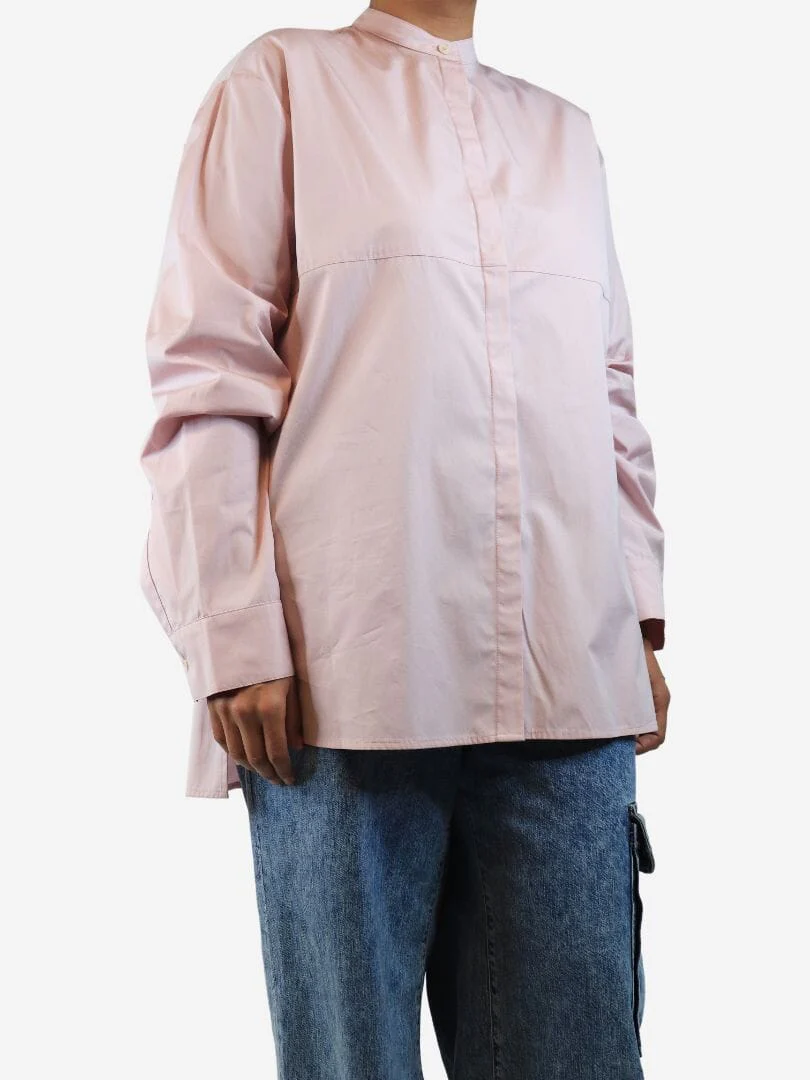 Pink Stevie shirt - size UK 4