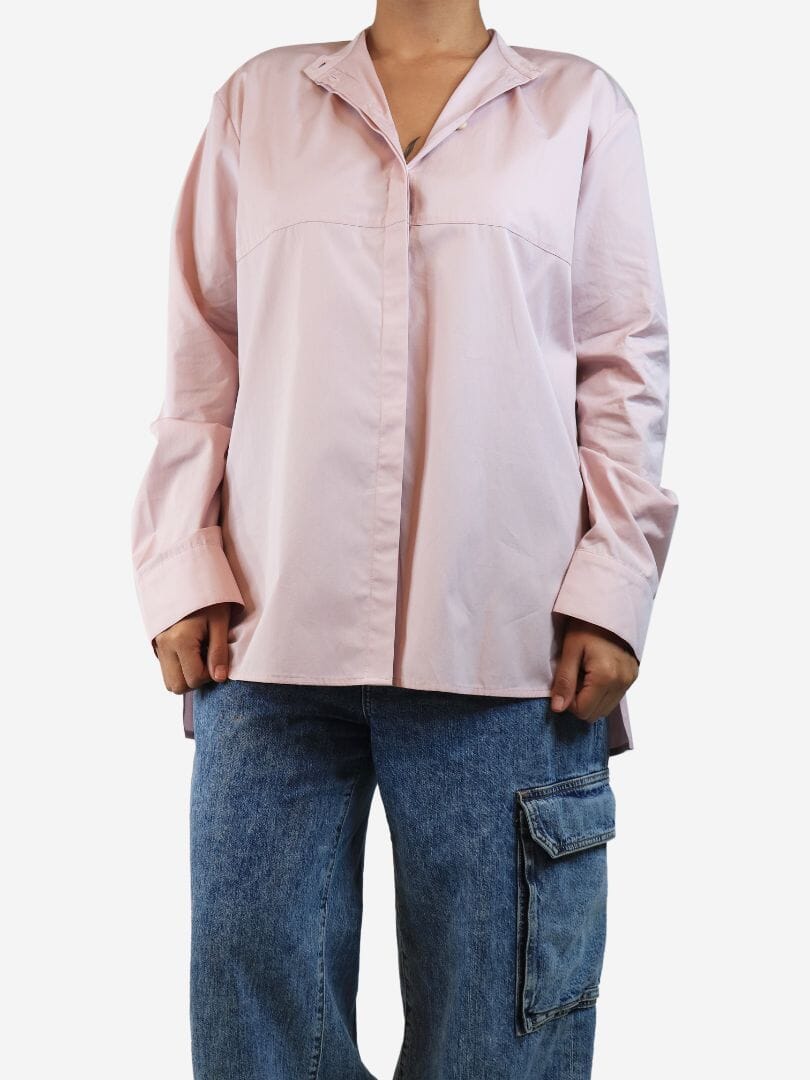 Pink Stevie shirt - size UK 4 - Image 3