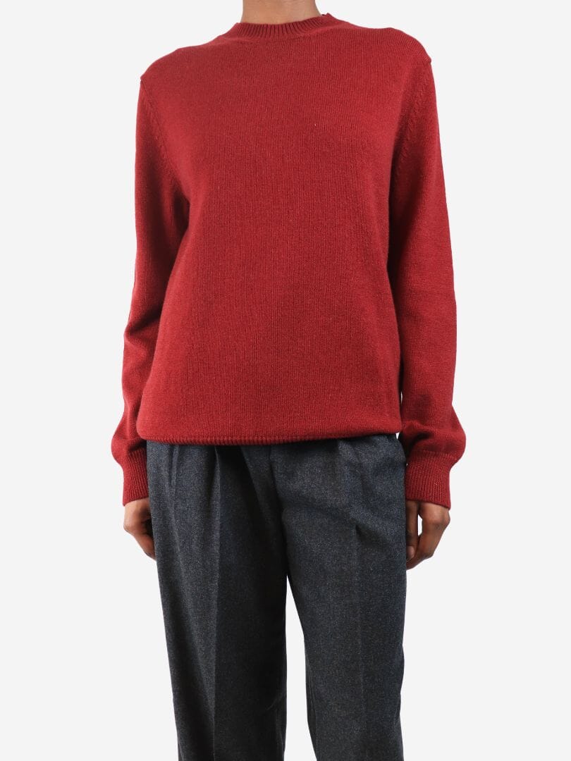 Red Eve cashmere jumper - size M - Image 3