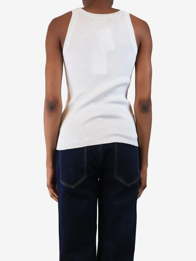 White Zoe vest top - size S - Image 2