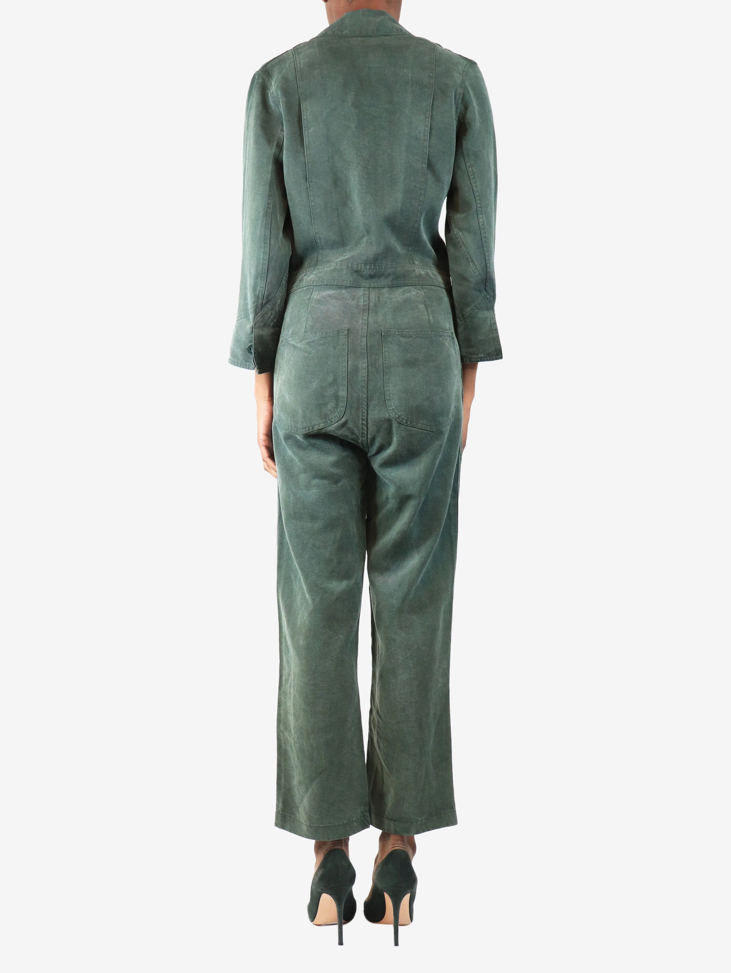 Green jumpsuit - size XS - Image 2