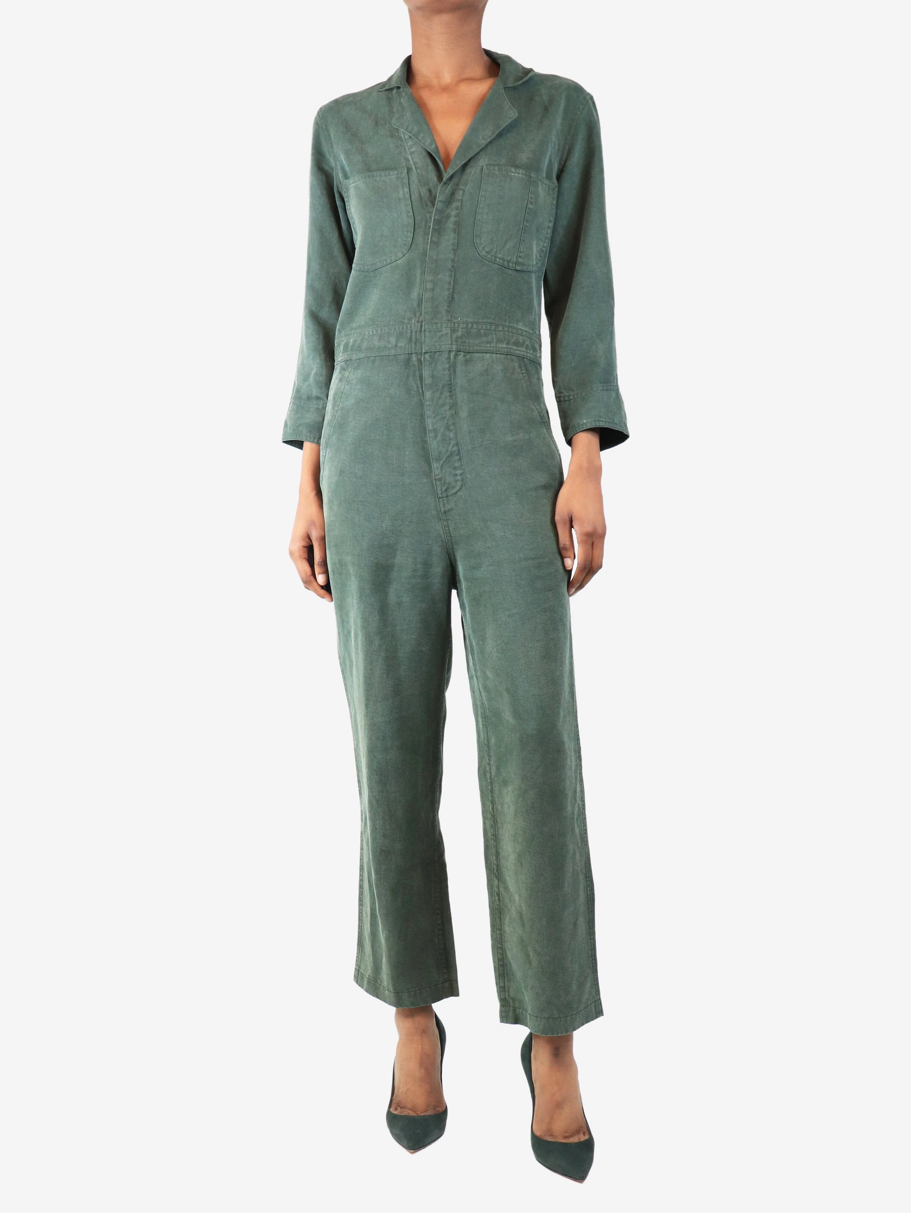 Green jumpsuit - size XS - Image 3